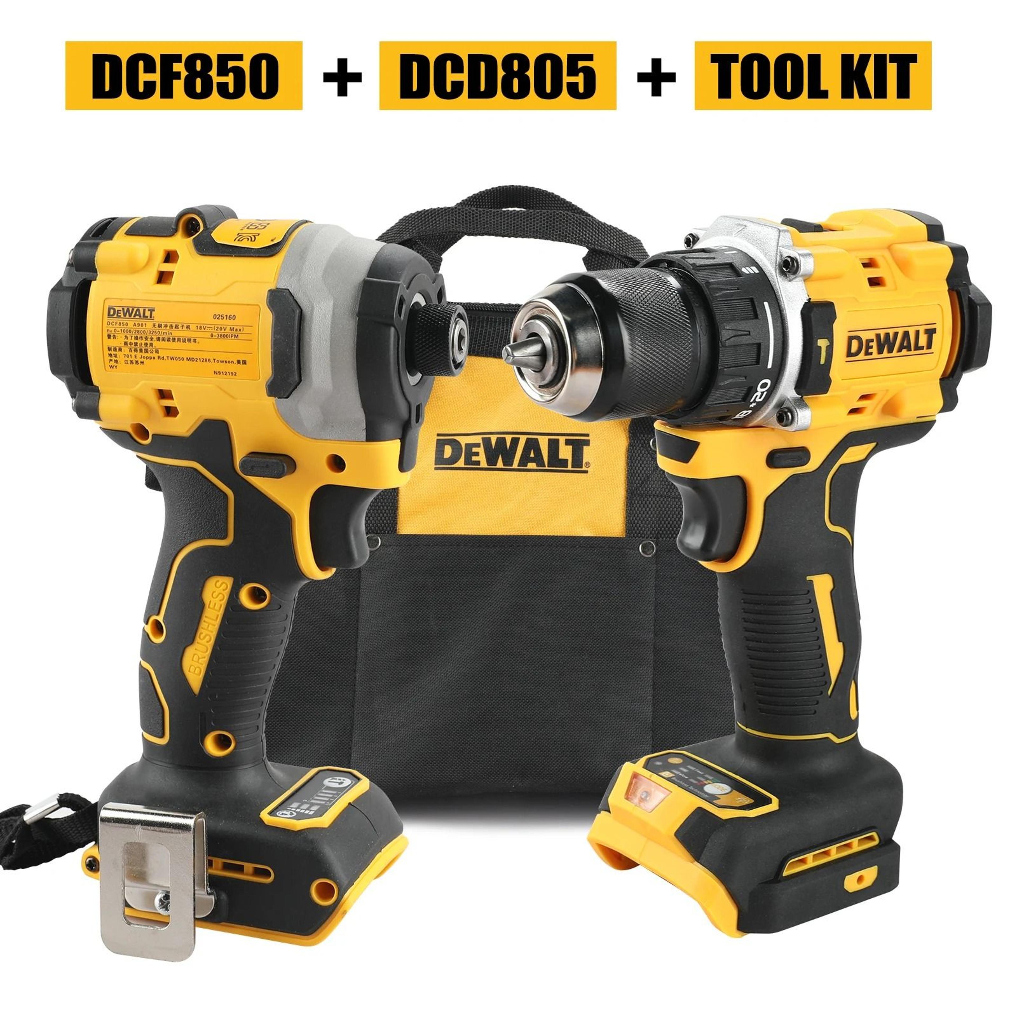 Brushless Power Duo  20V Max Impact Driver  Hammer Drill Combo Kit 0