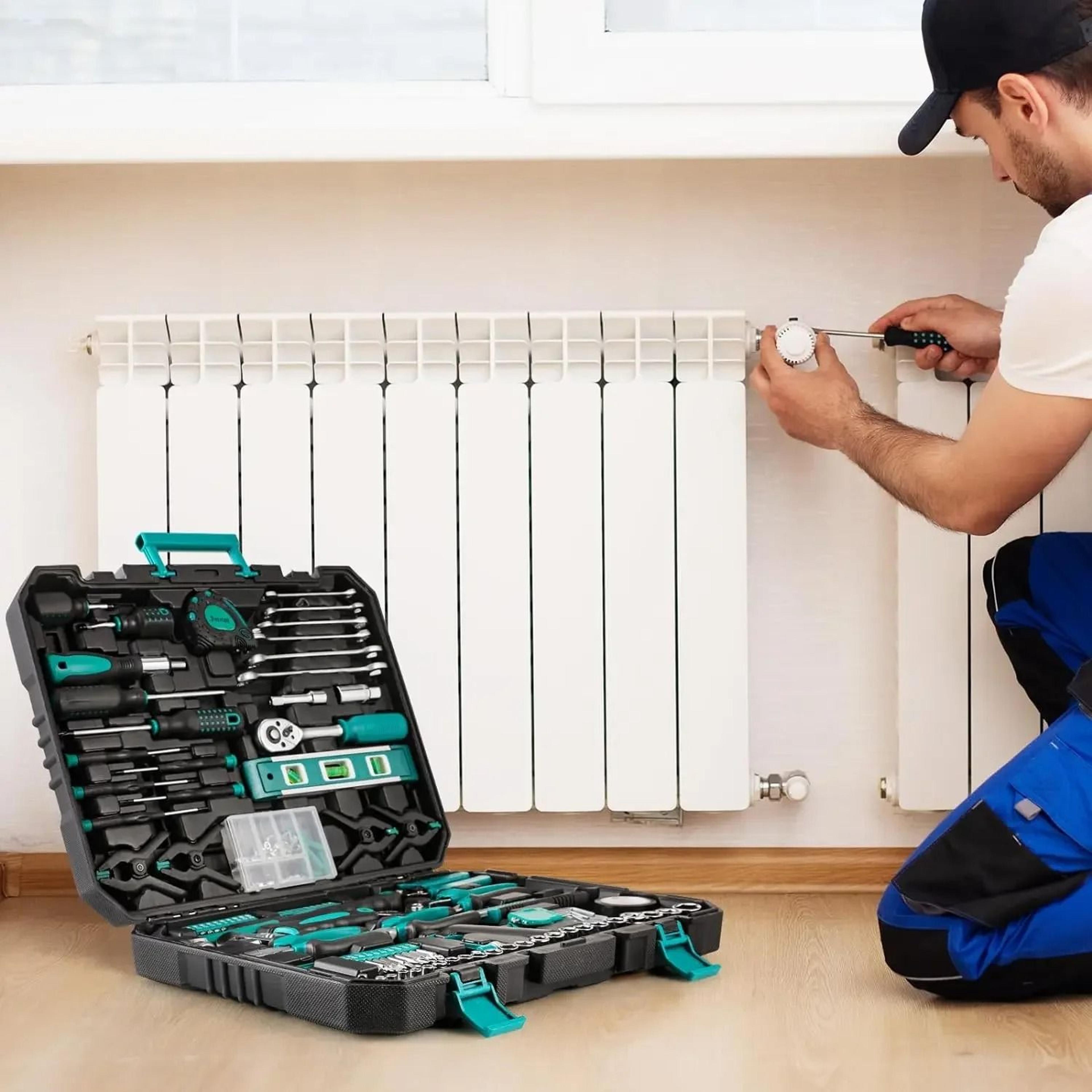 198Piece General Home  Auto Repair Tool Set  Professional Mechanic  Household Kit 2