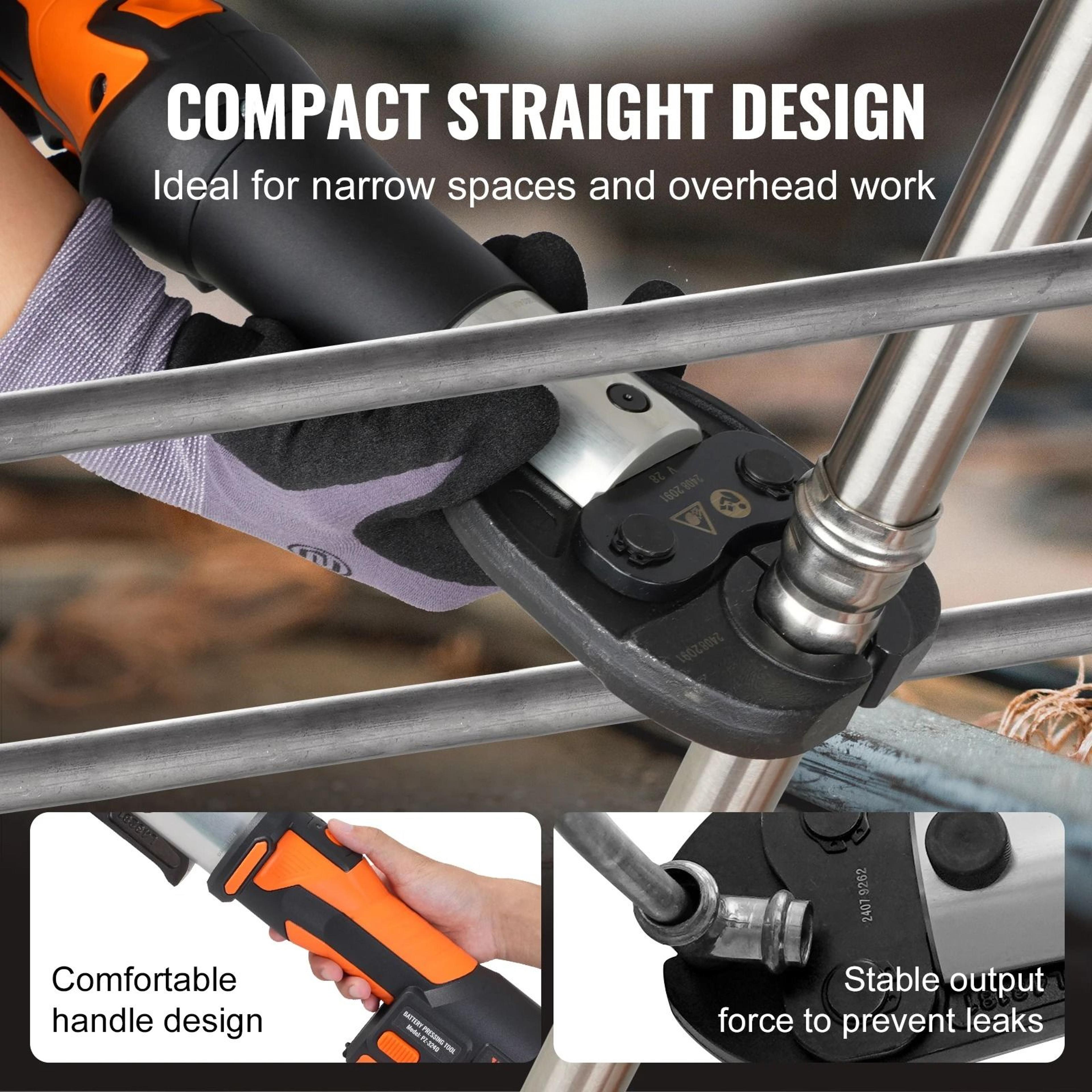 Pro Press Tool  Battery Kit  Electric Pipe Crimping System 5