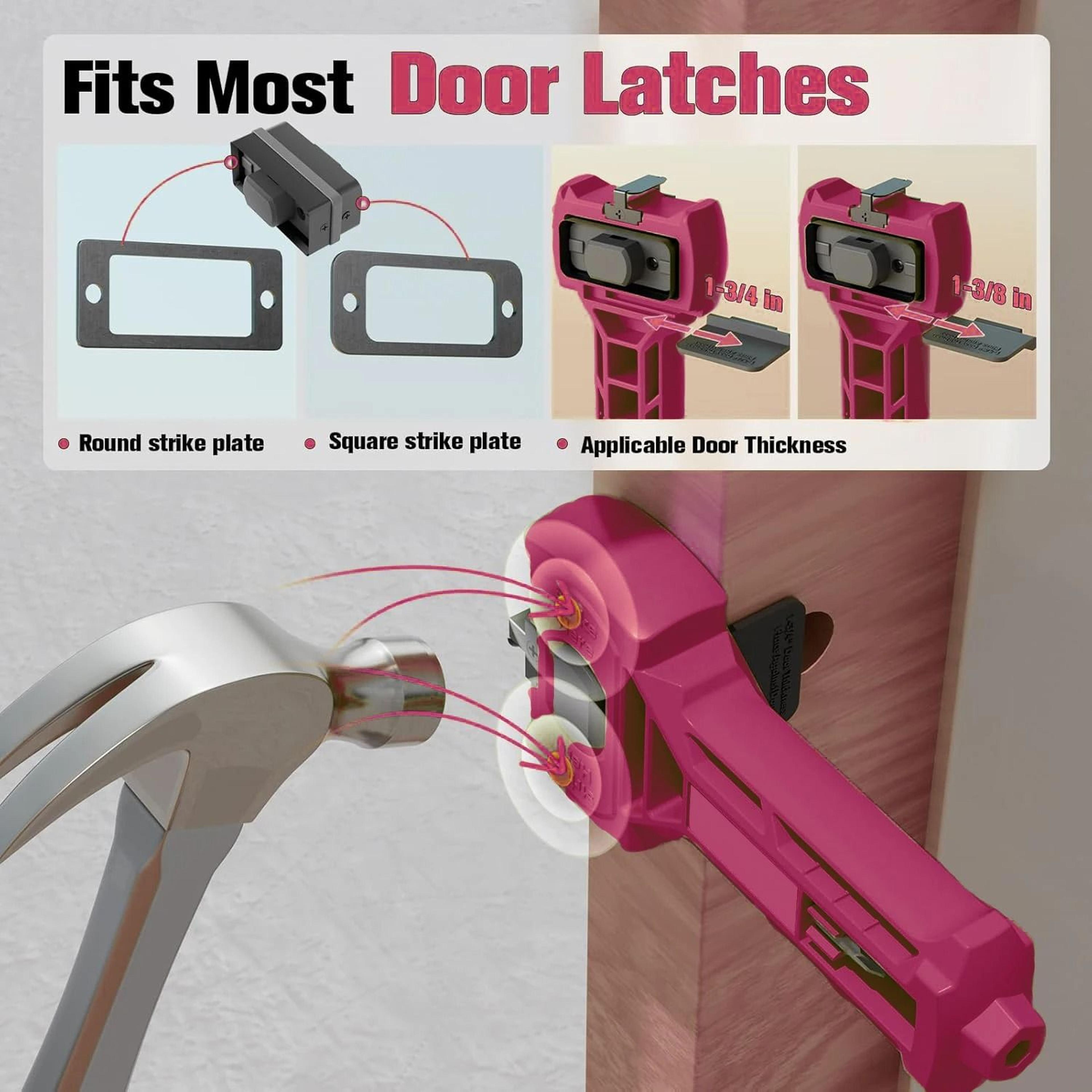 Door Lock  Latch Installation Kit  Professional Hole Opener  Scoring Set 4