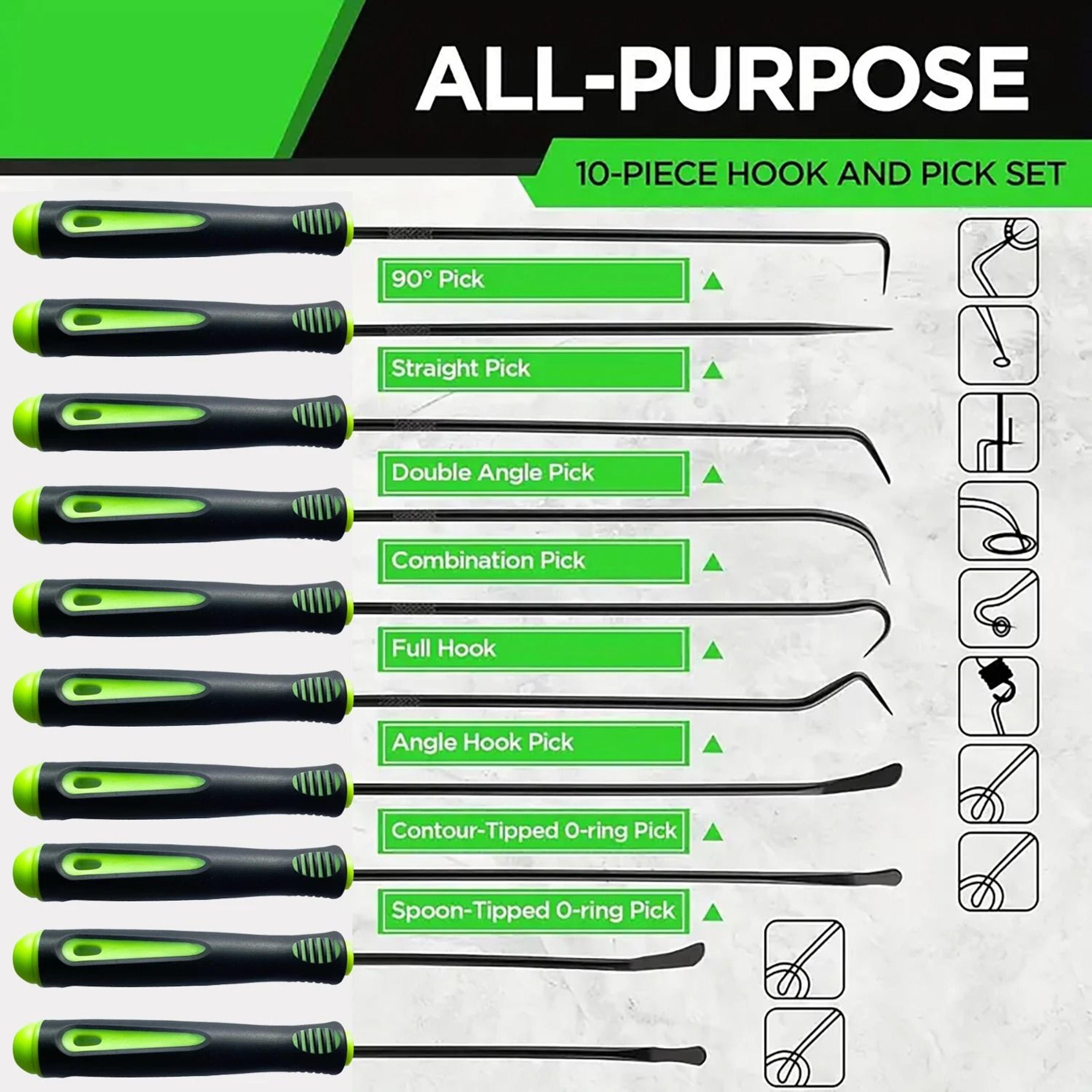 10Piece Precision Hook And Pick Tool Set 3
