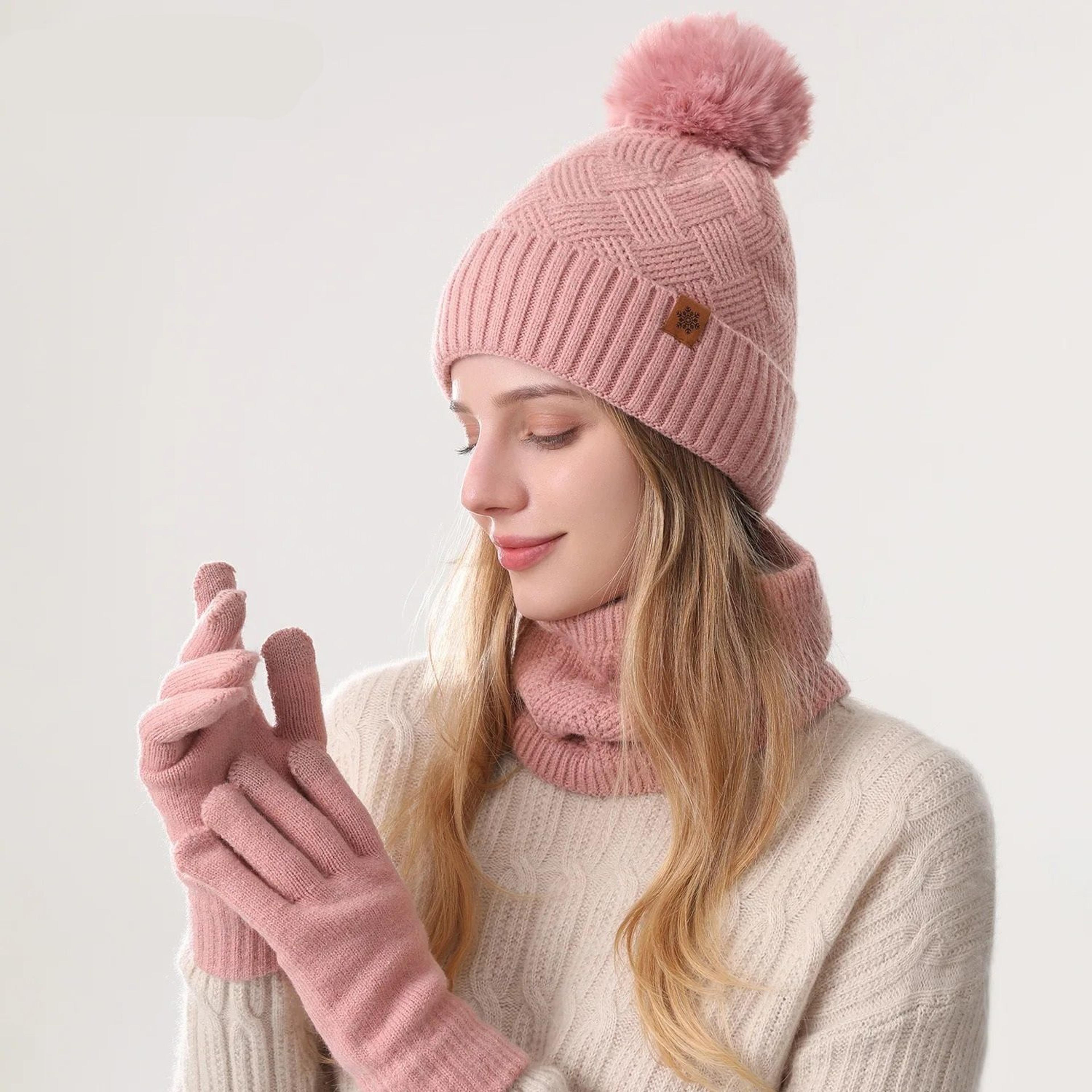 Unisex DoubleLayer FleeceLined Thermal Winter Set 8