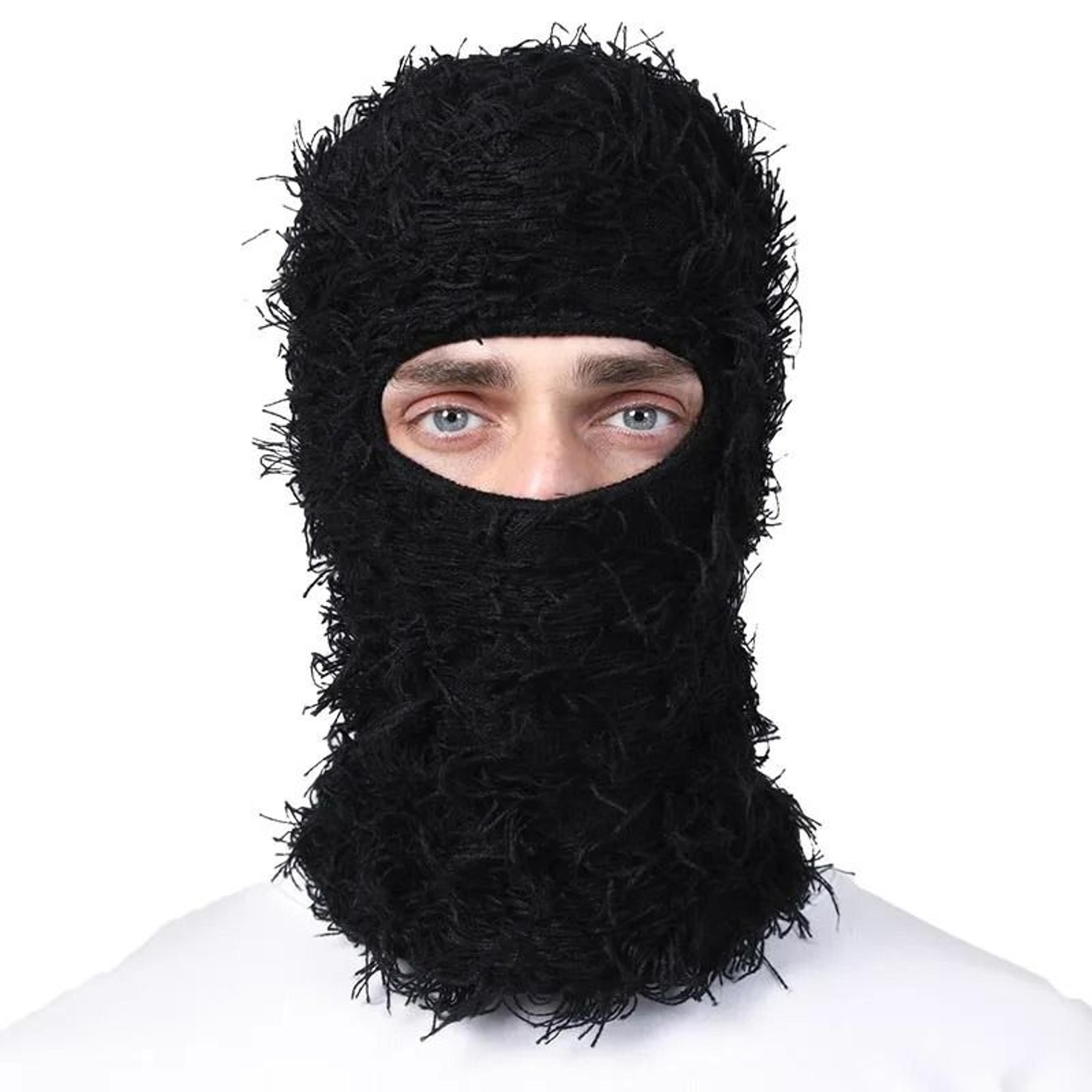 Distressed Knitted Tactical Balaclava  Ski Mask 3