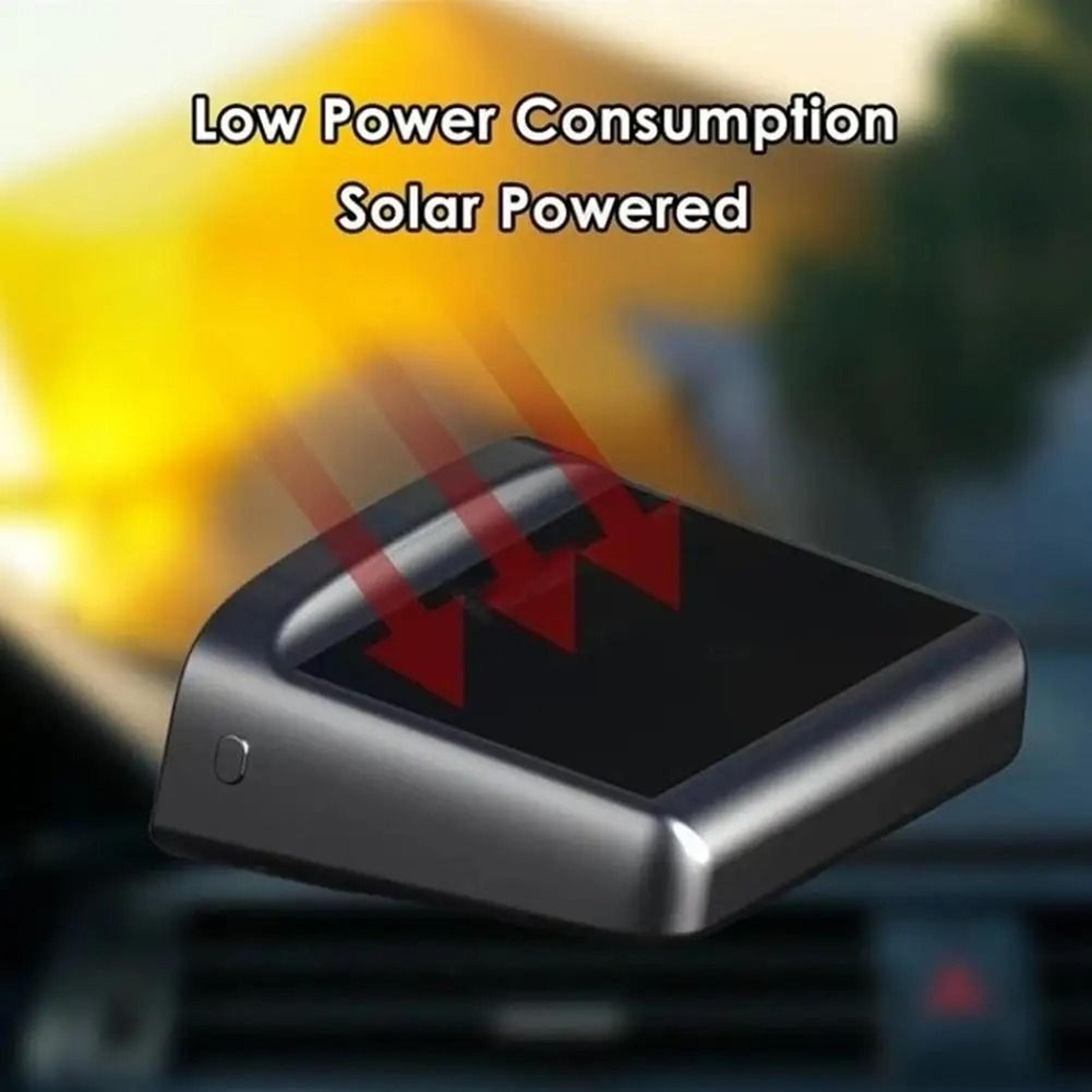 SolarPowered Universal Smart GPS HUD Speedometer 5