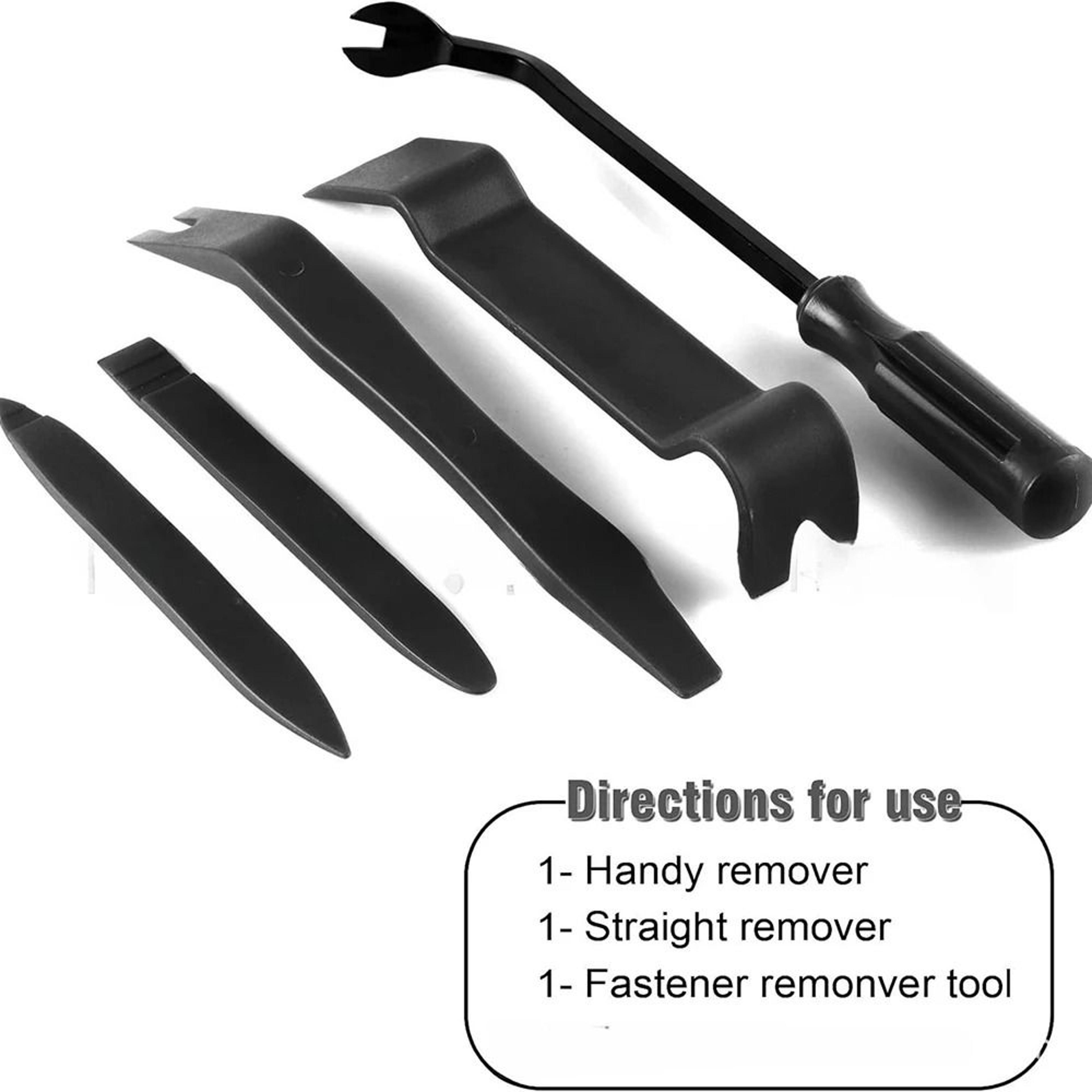 Professional 5Piece NonScratch Auto Trim  Interior Removal Kit 4