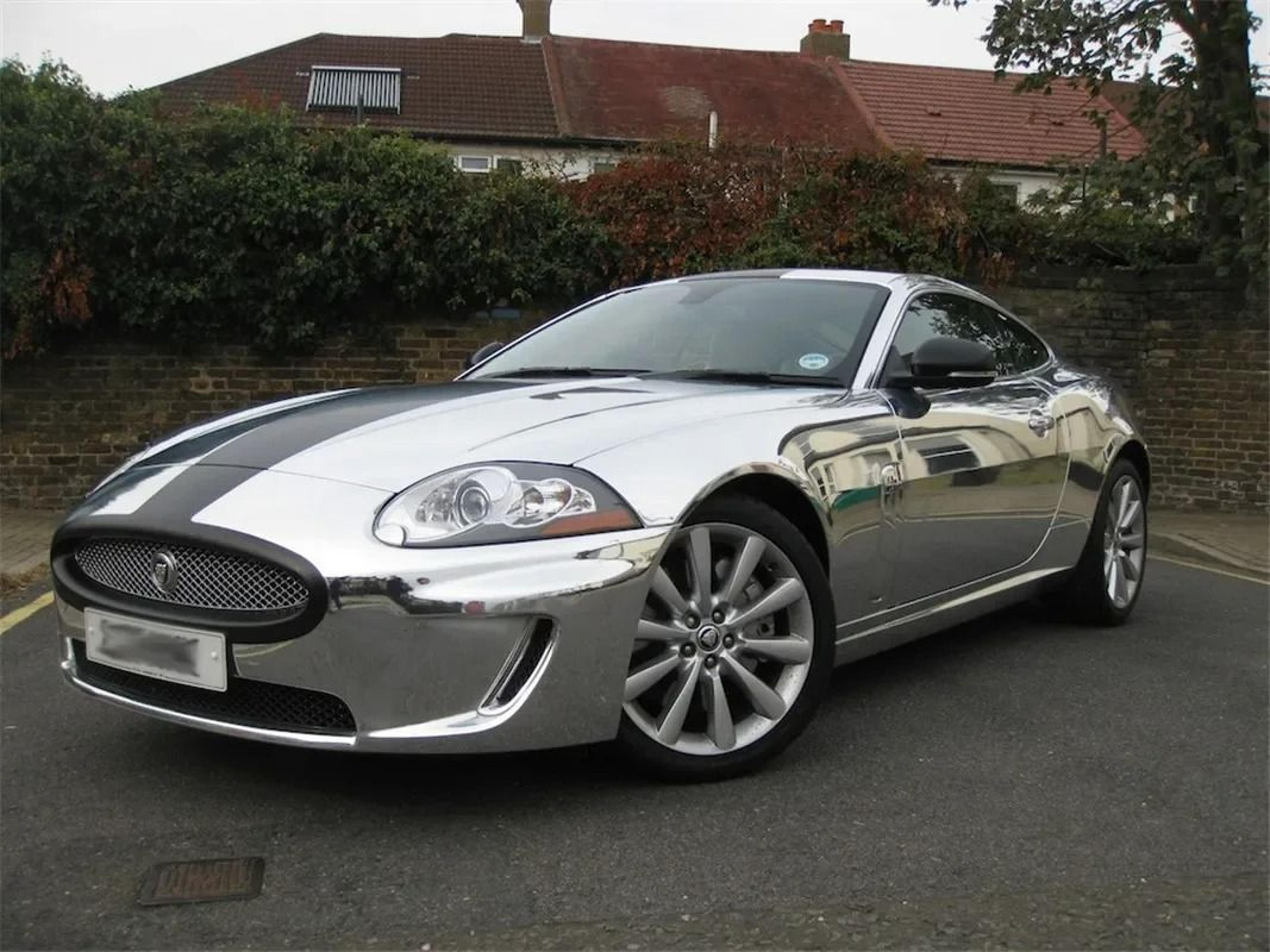HighGloss Mirror Chrome Silver Vinyl Wrap  Accent Film 2