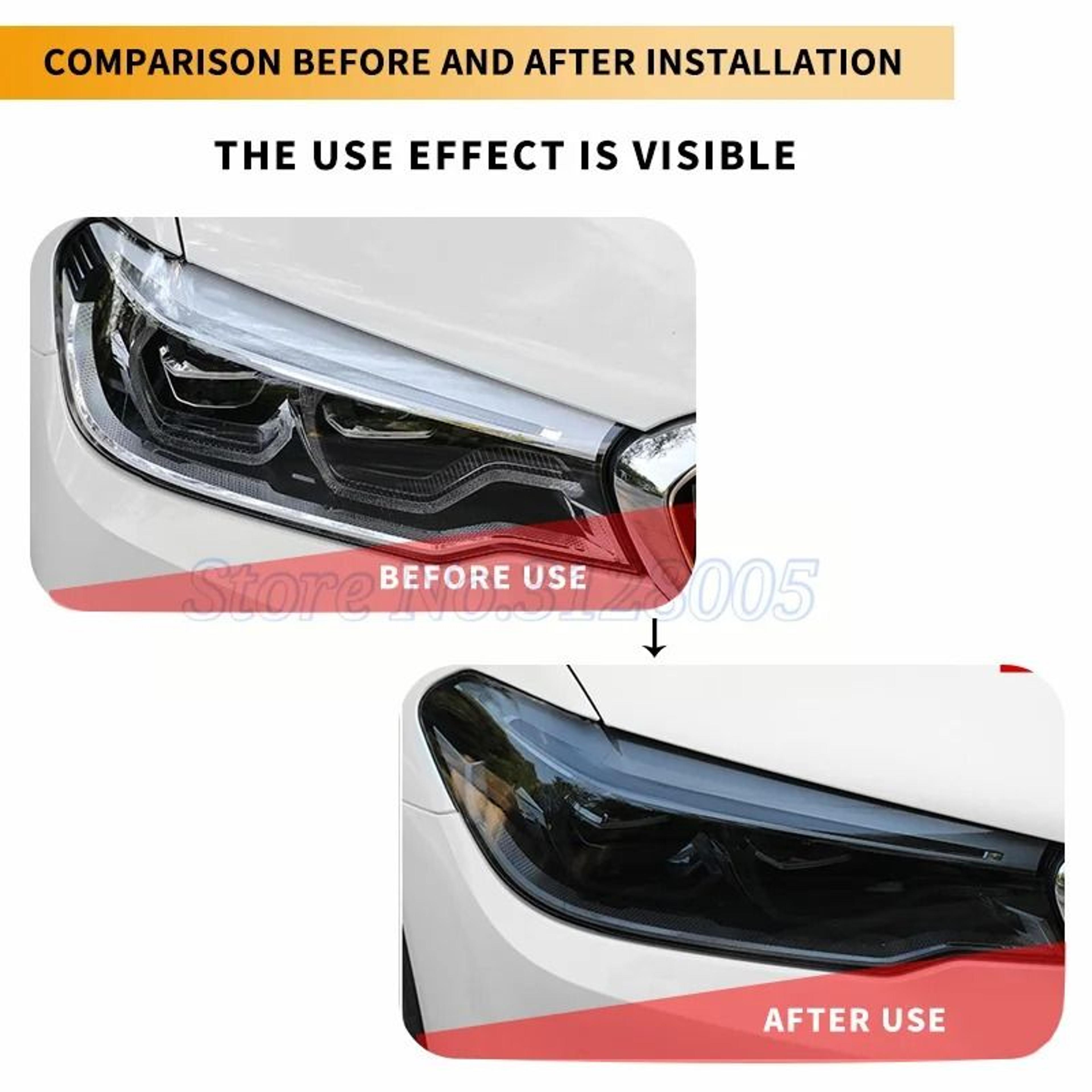 Smoke Black TPH Protective Light Wrap  PPF Film 3