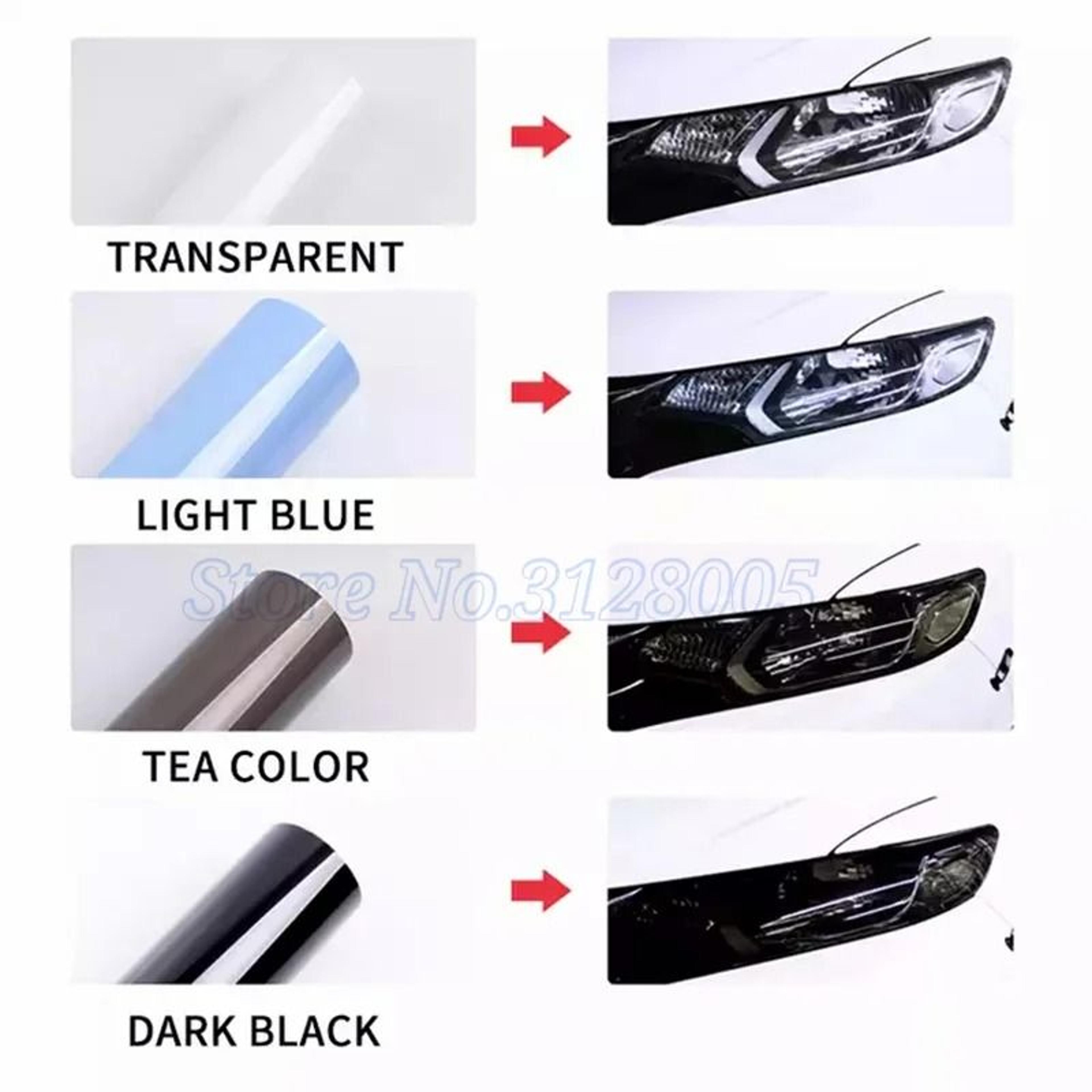 Smoke Black TPH Protective Light Wrap  PPF Film 5