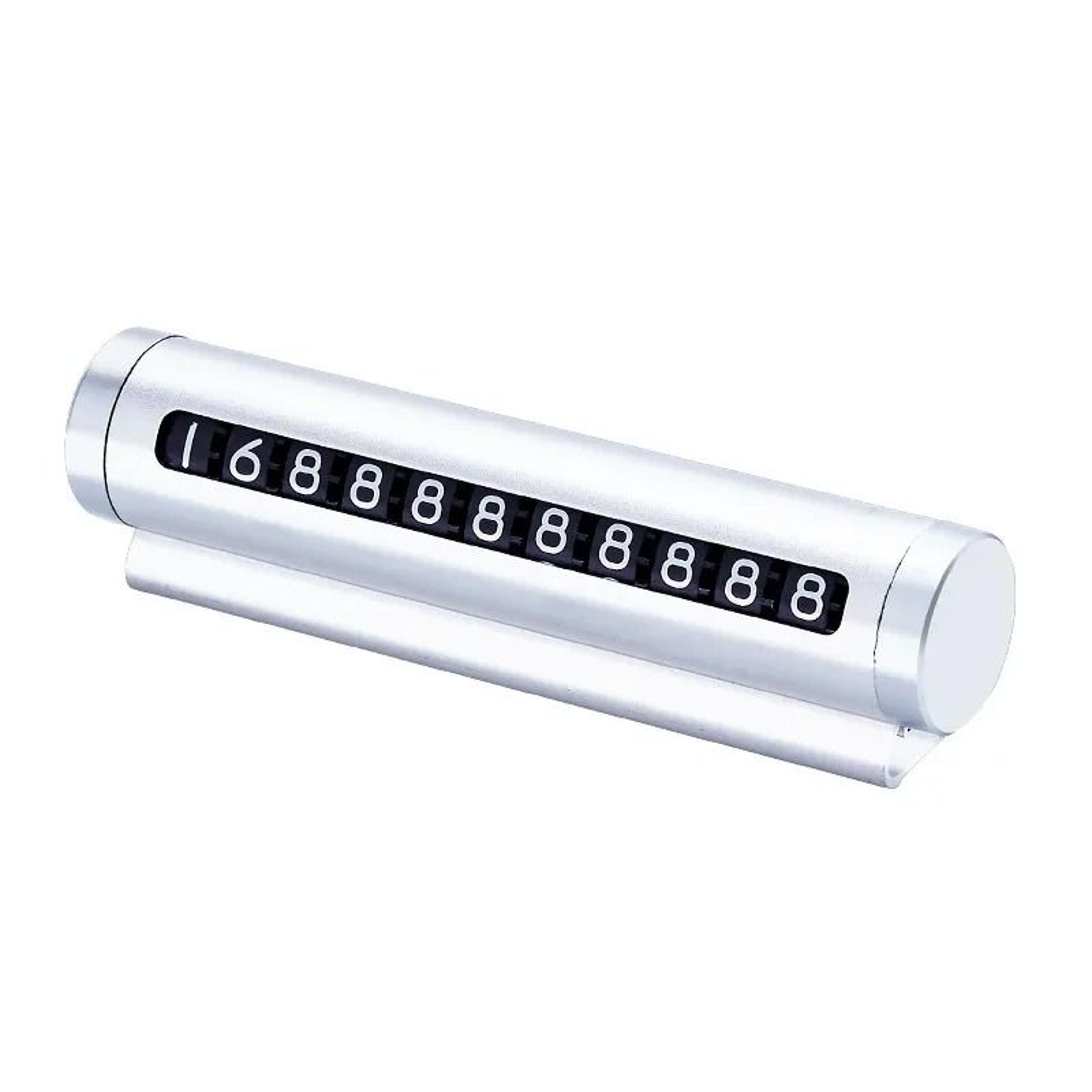 Aluminum Universal Rotating Temporary Parking Card 10