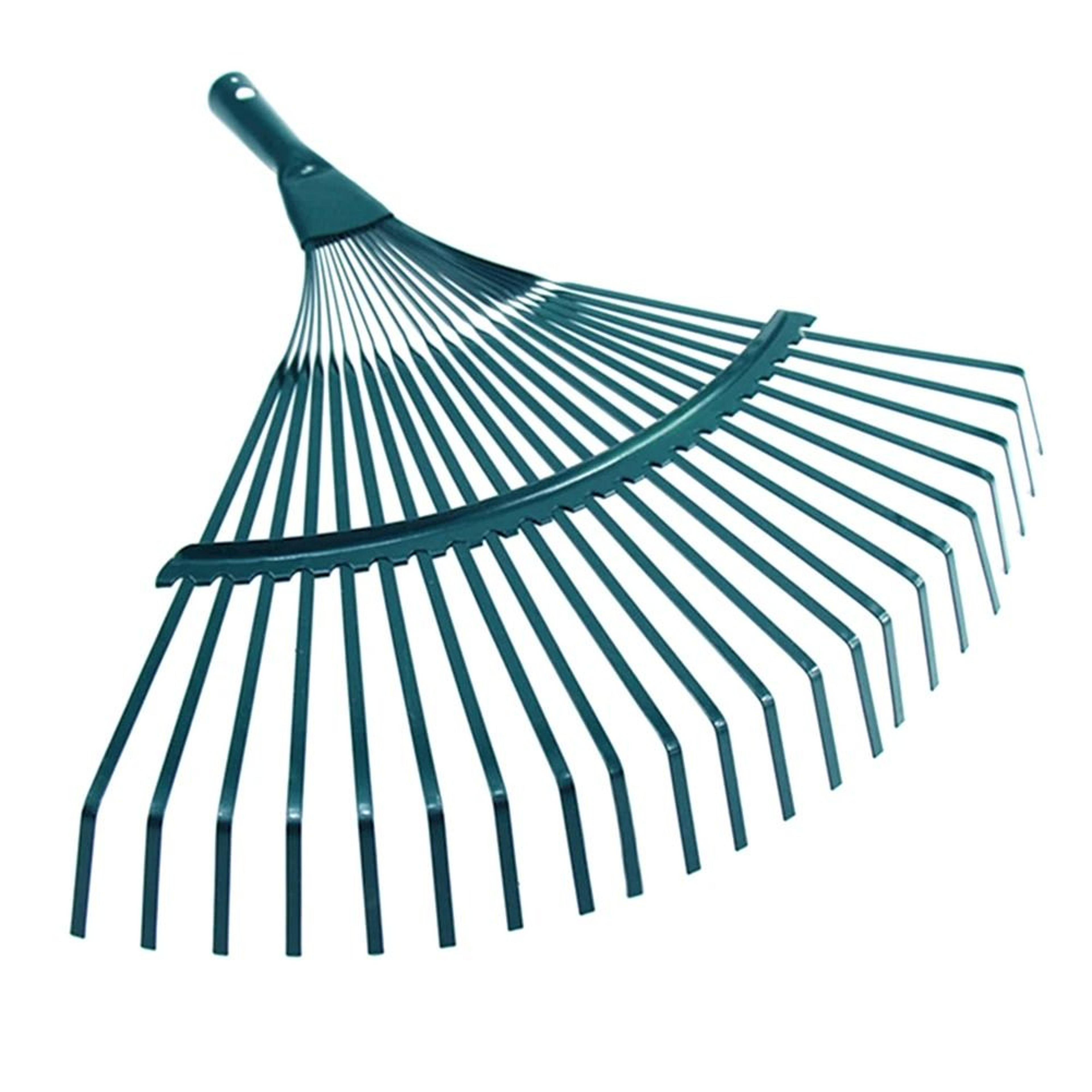 22Tooth Iron Garden Rake  Durable Leaf  Farming Tool 1