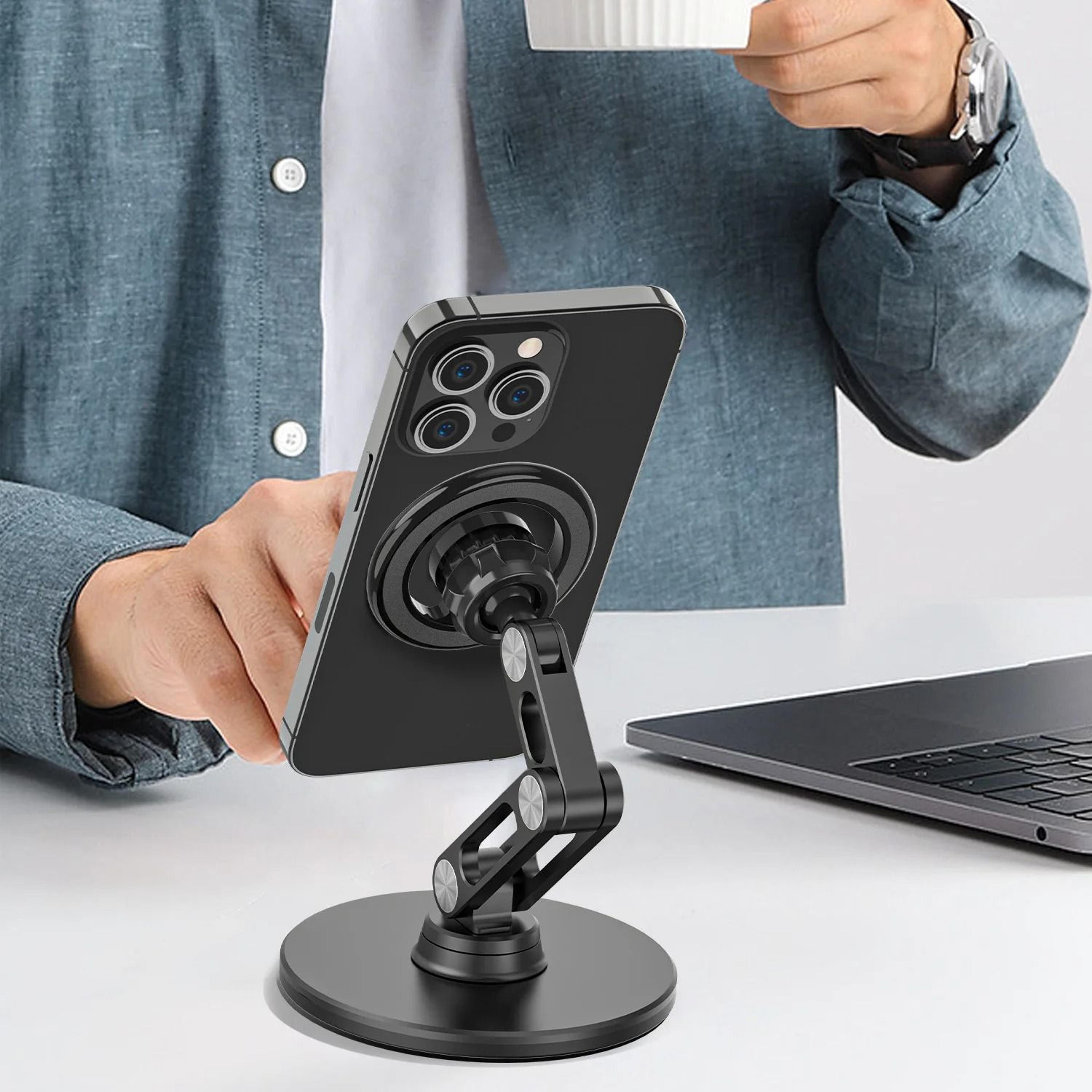 Magnetic Foldable Desktop Stand  Premium Universal Phone Support 3