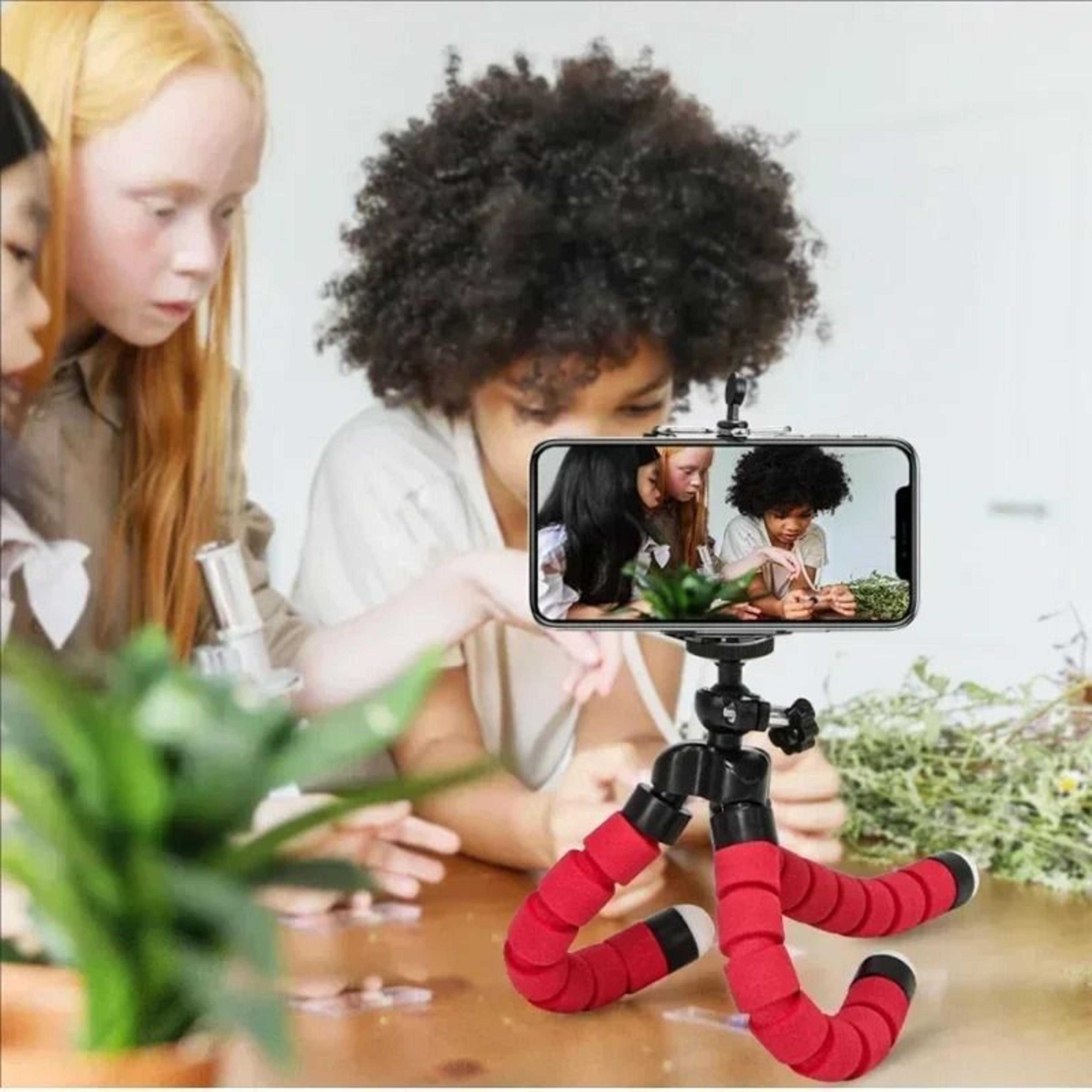Flexible Octopus Mini Tripod  Universal Mobile  Camera Mount 2