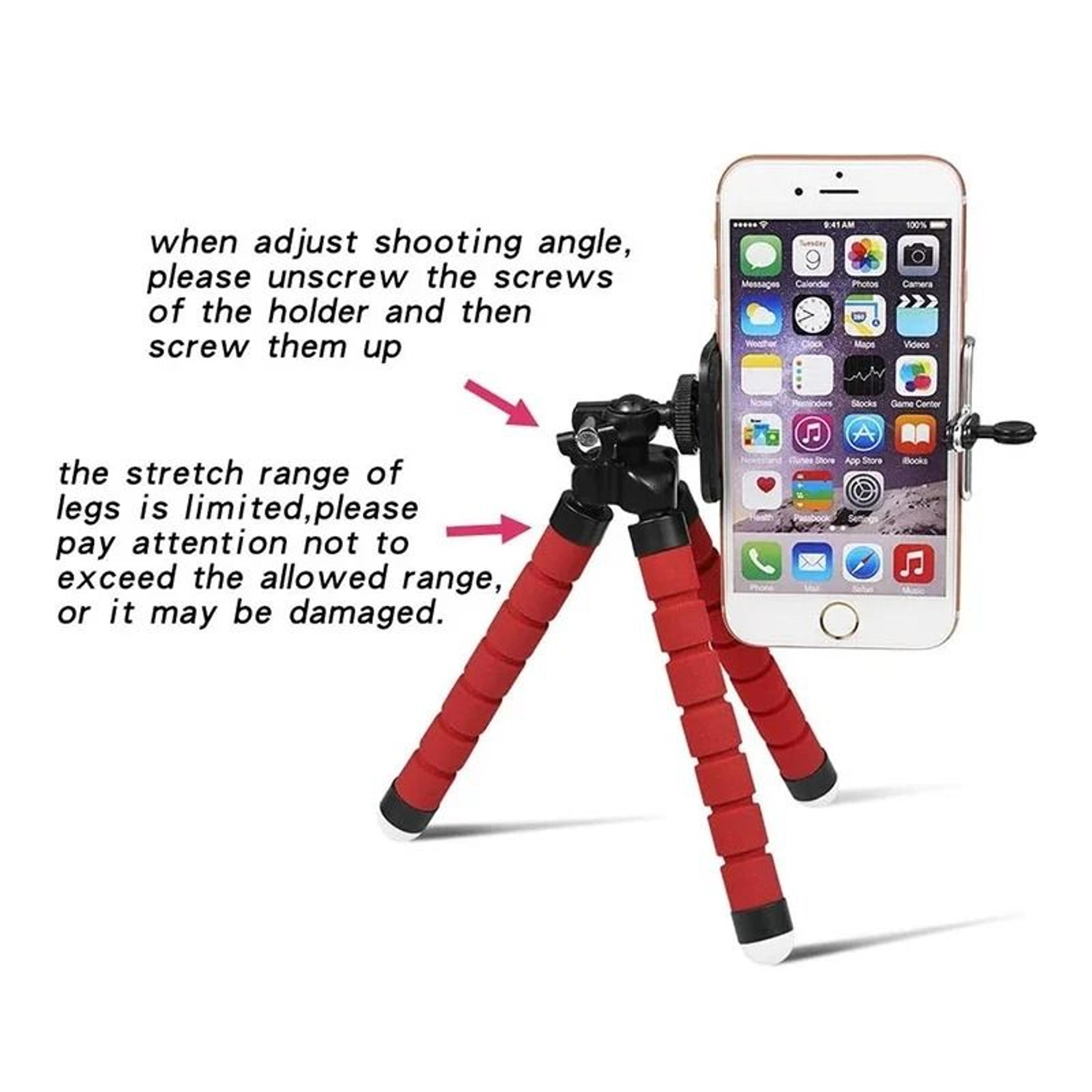Flexible Octopus Mini Tripod  Universal Mobile  Camera Mount 5
