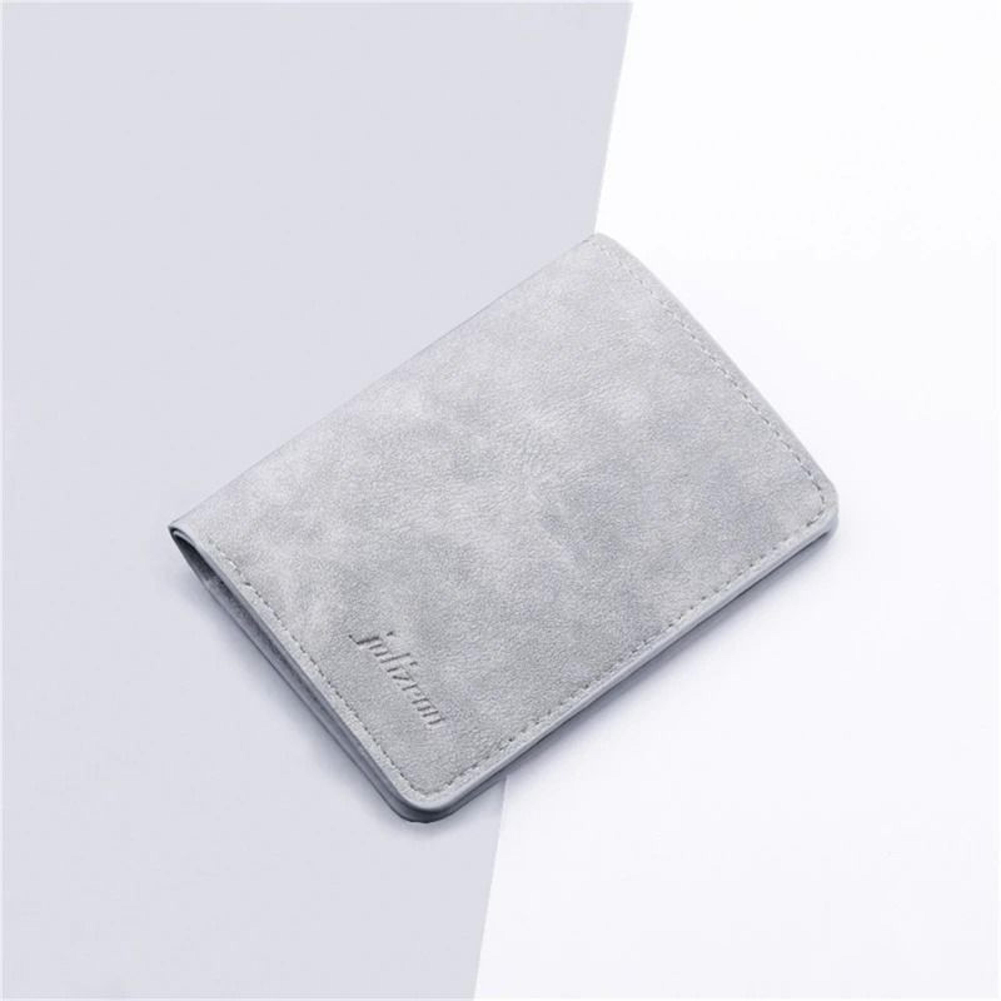 Mini Thin Vertical Wallet  Slim PU Leather Card Holder  Coin Pouch 5