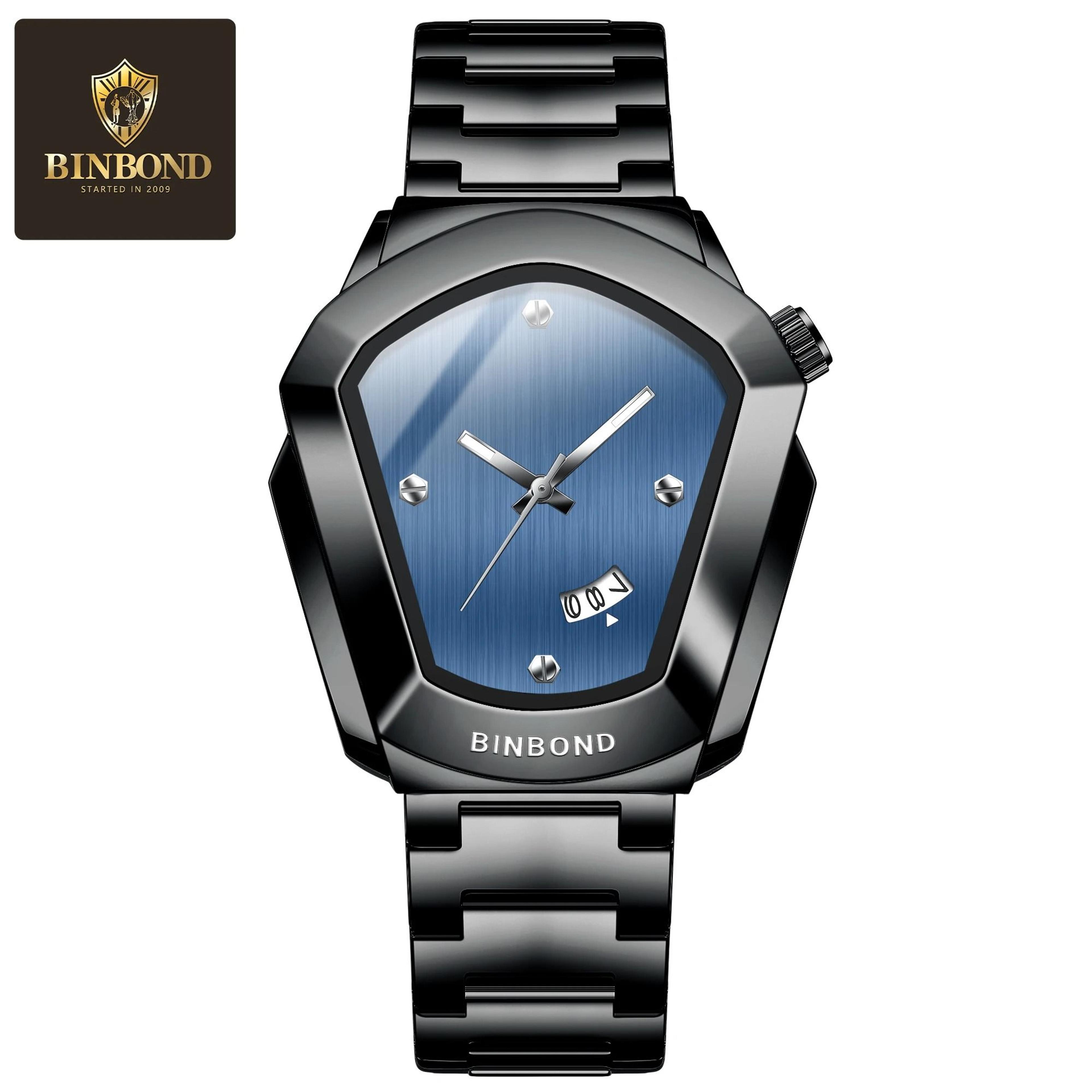 Motorcycle Concept Business Watch  Large Fashion Quartz Timepiece 7