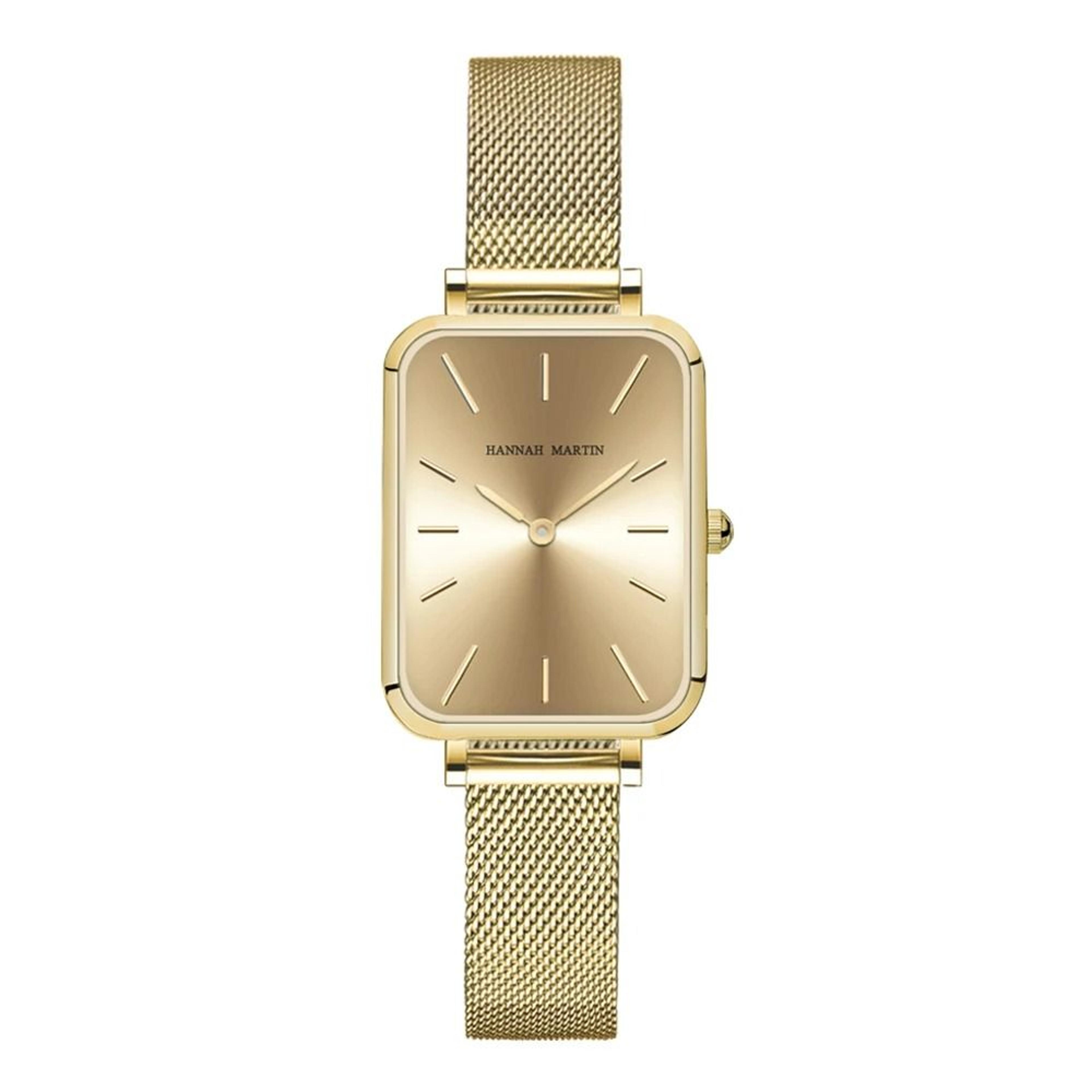 Elegant Square Mesh Strap Watch 13