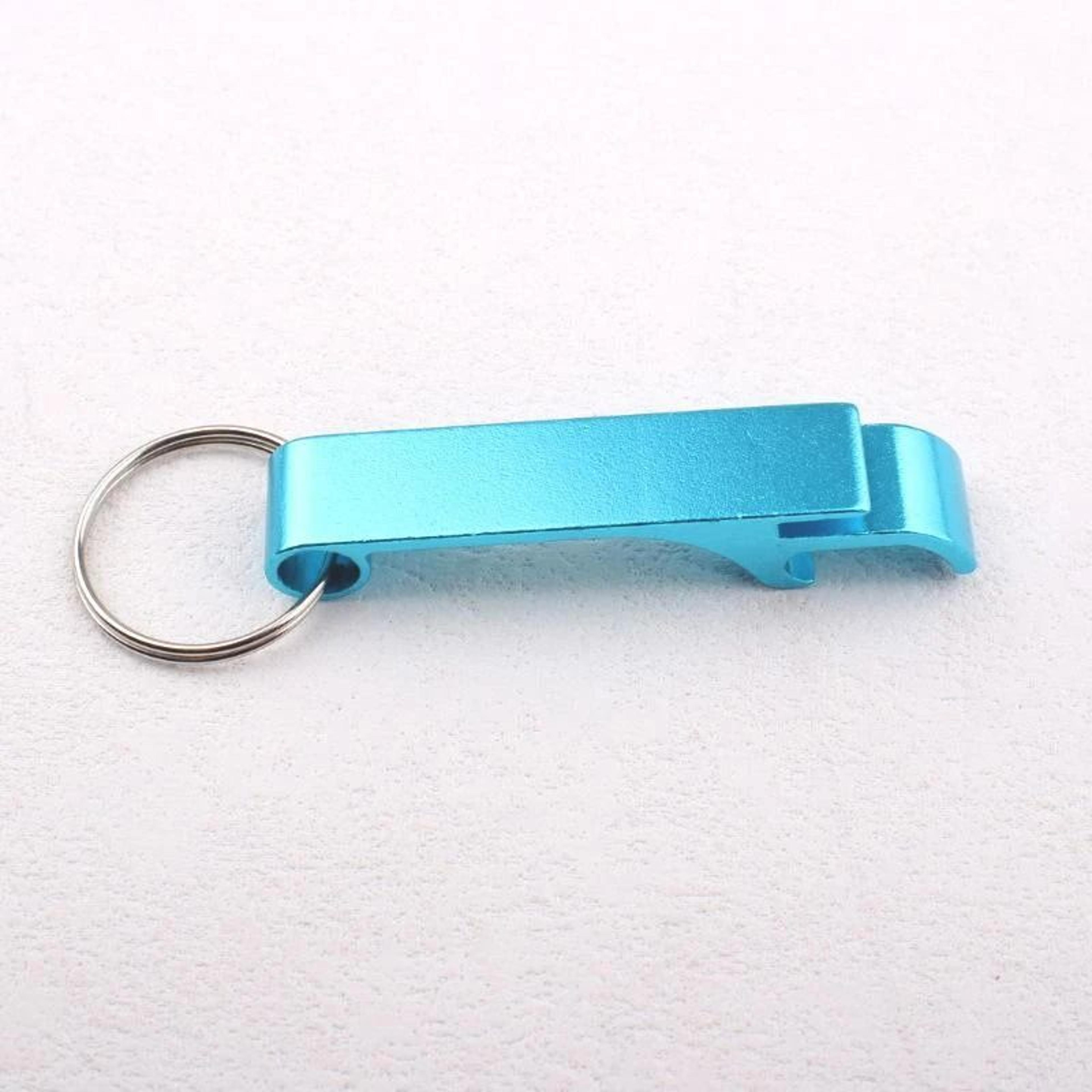 MultiColor Aluminum Bottle Opener Keychain 12