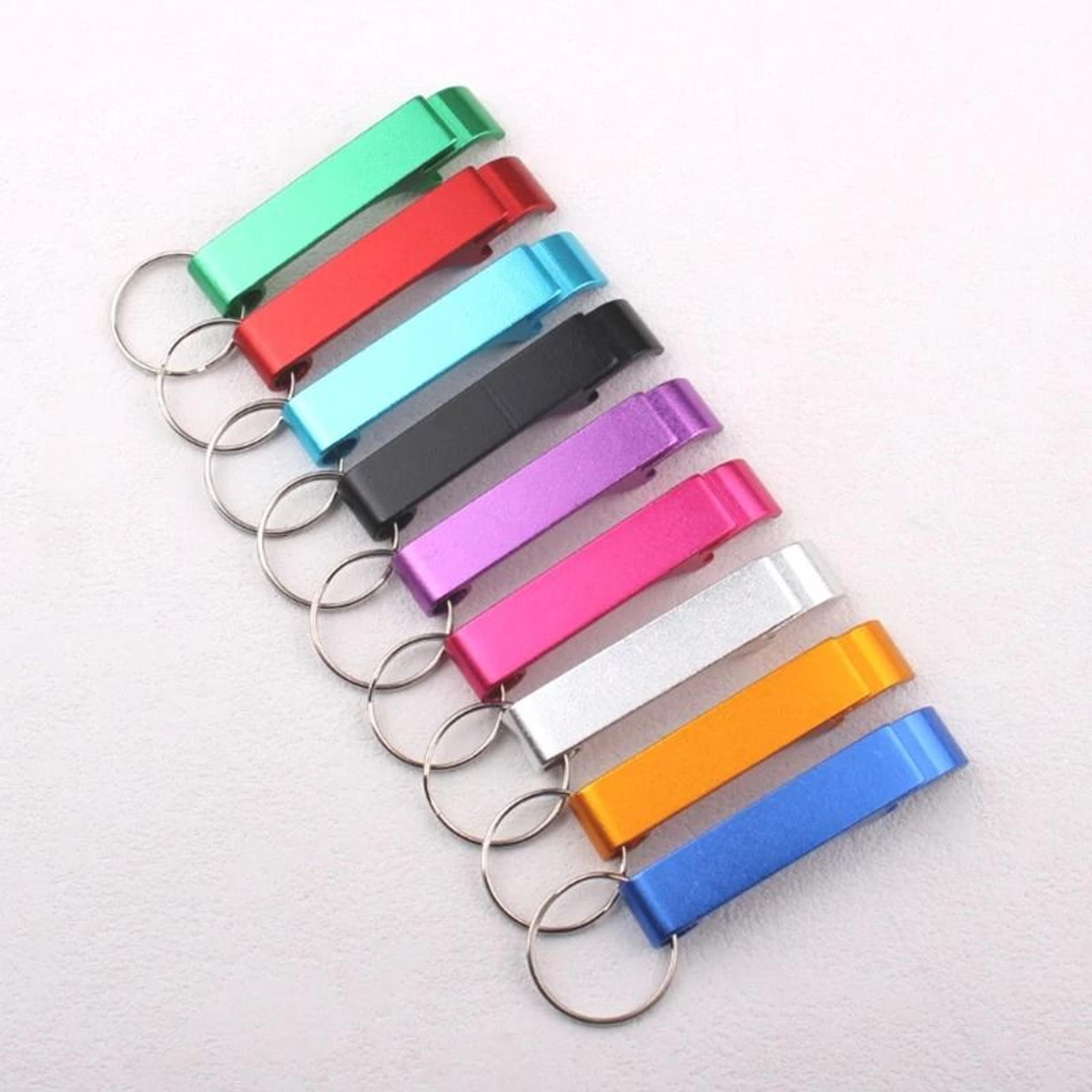 MultiColor Aluminum Bottle Opener Keychain 5