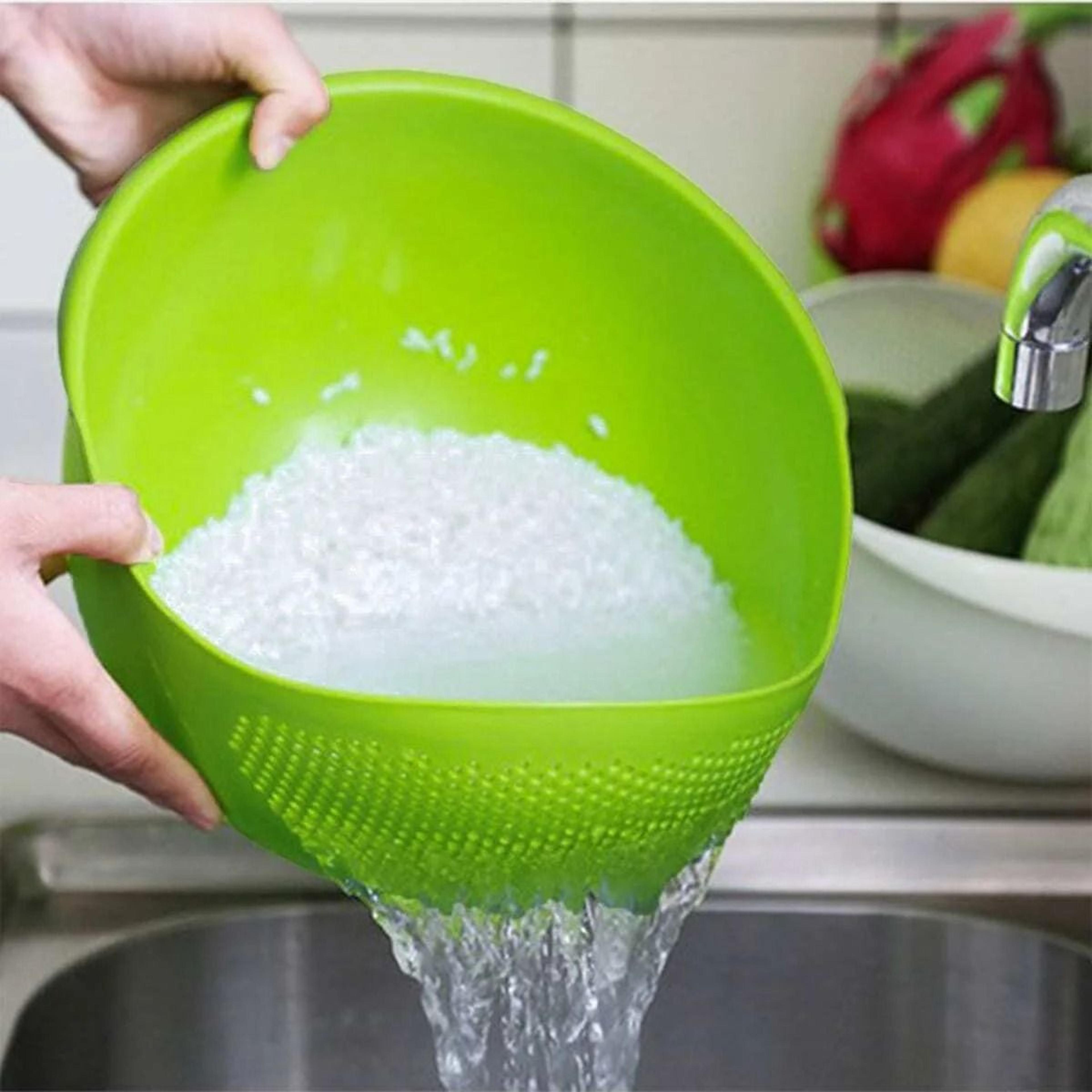 Multifunctional Kitchen Rice Washer  Drainage Basin 4