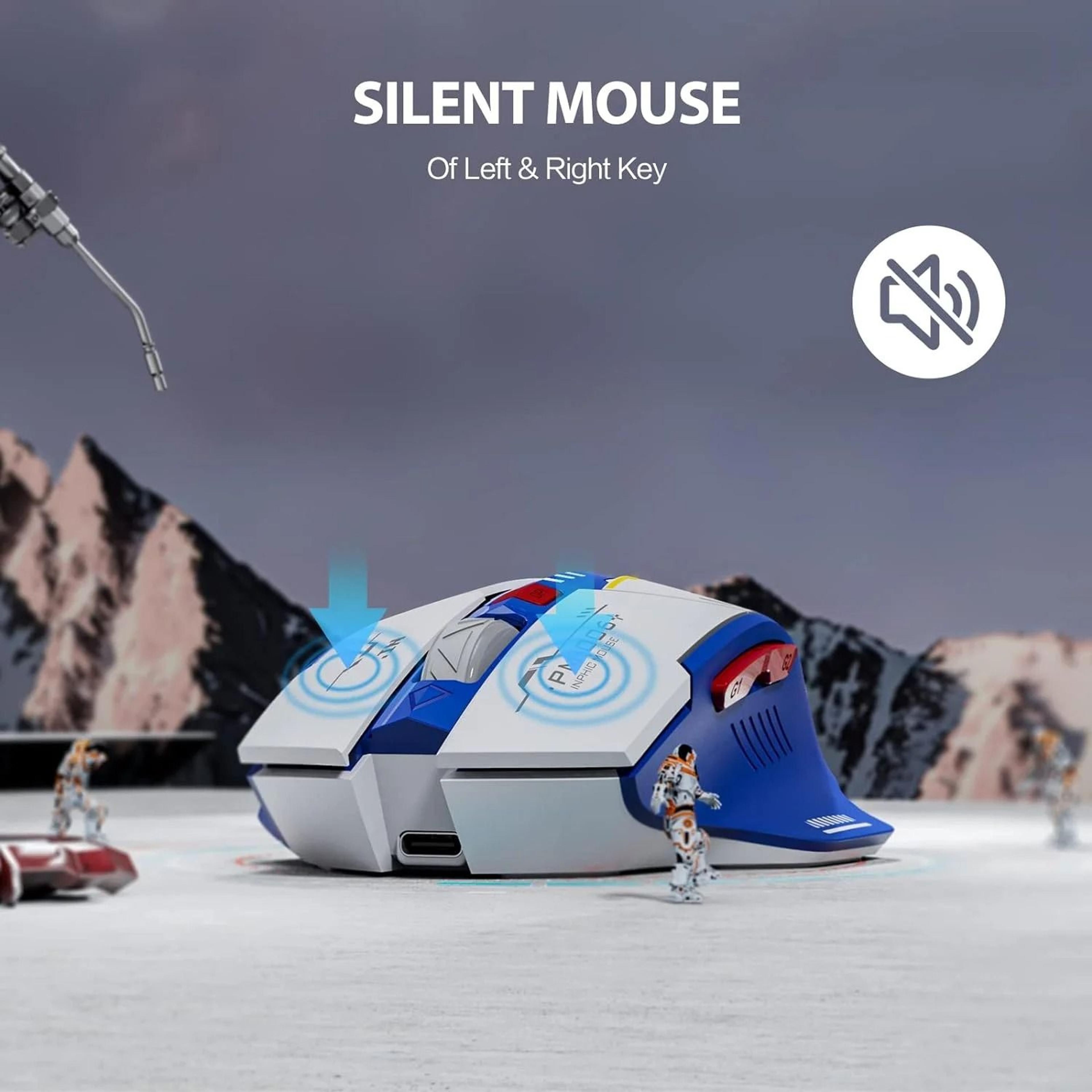 Mecha Edition Silent Wireless Mouse 3