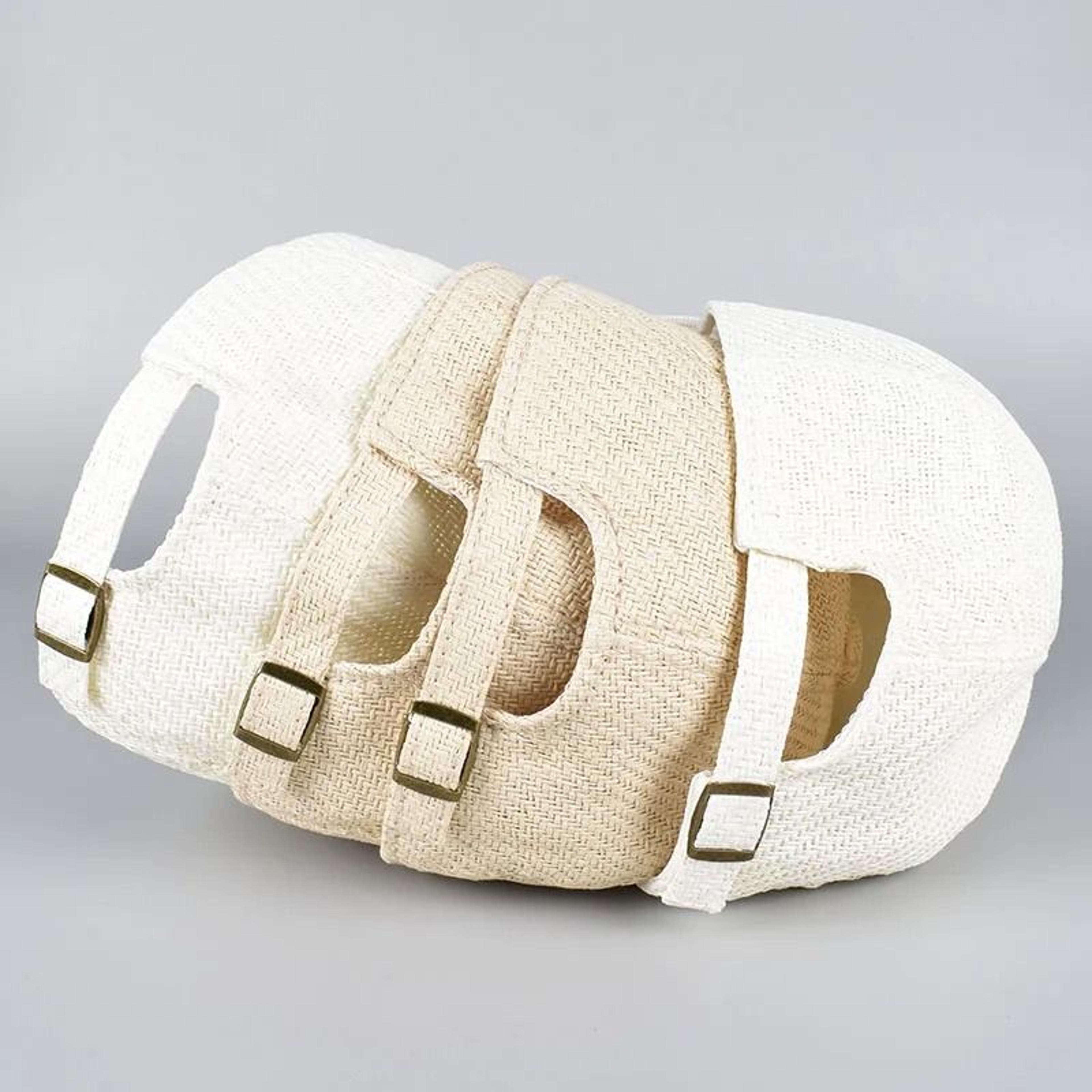 Straw Mesh Baseball Cap  Hybrid Sun Hat 2