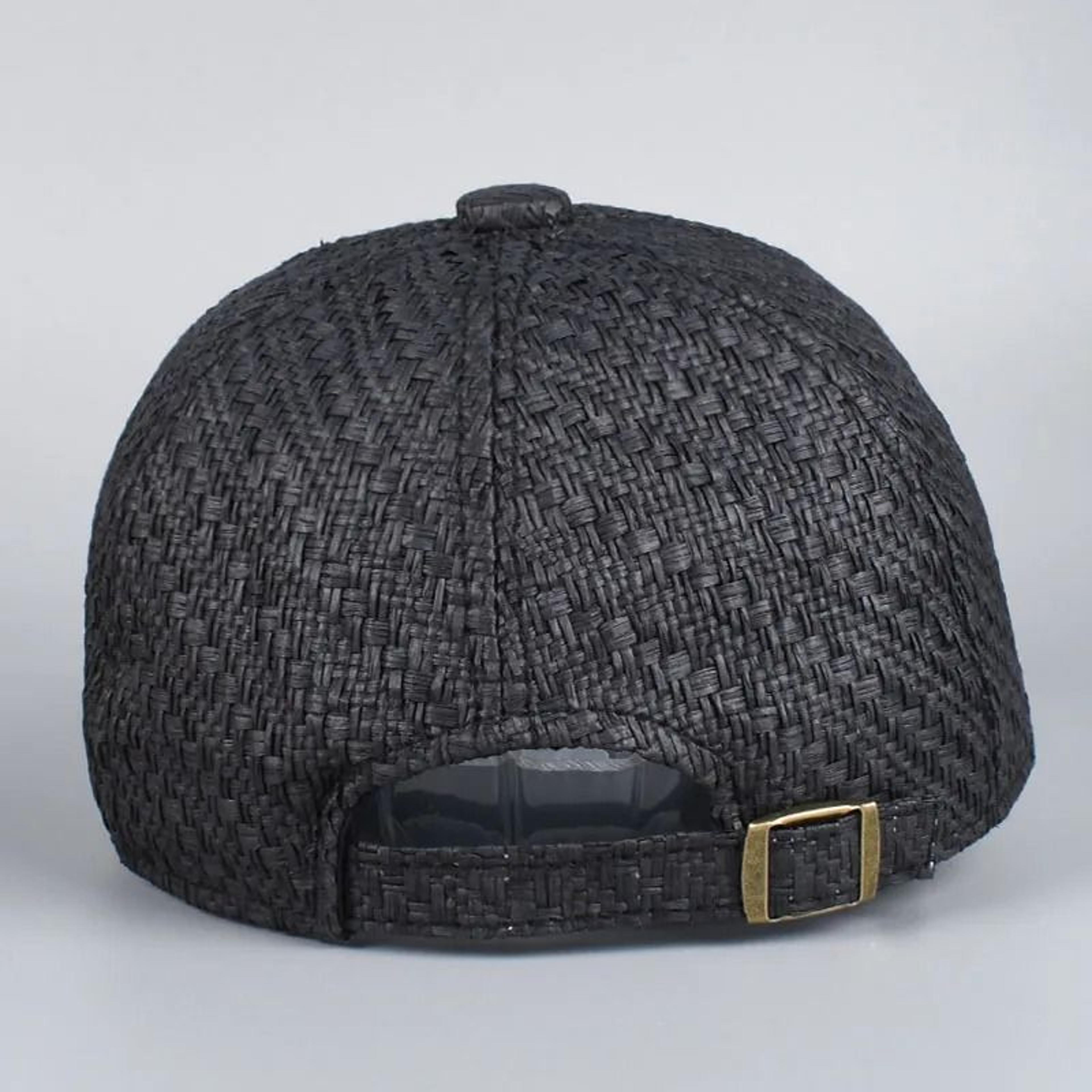 Professional Straw Mesh Baseball Cap  Hybrid Sun Hat 5