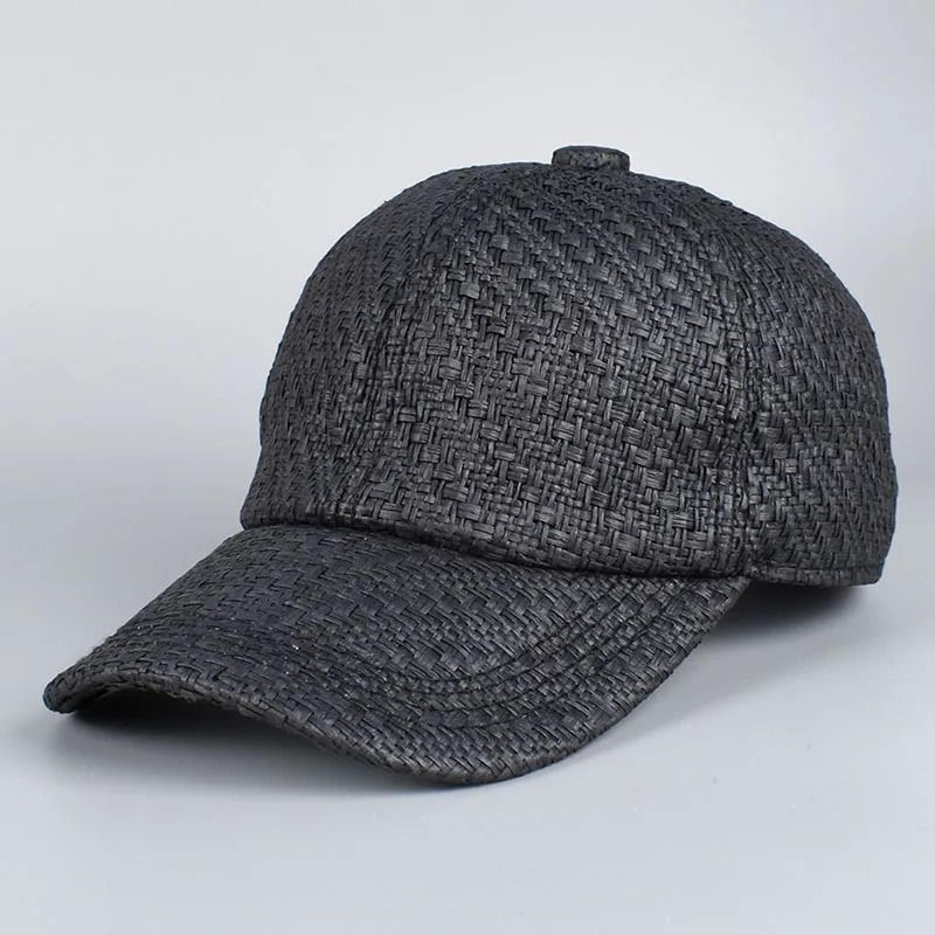 Professional Straw Mesh Baseball Cap  Hybrid Sun Hat 8