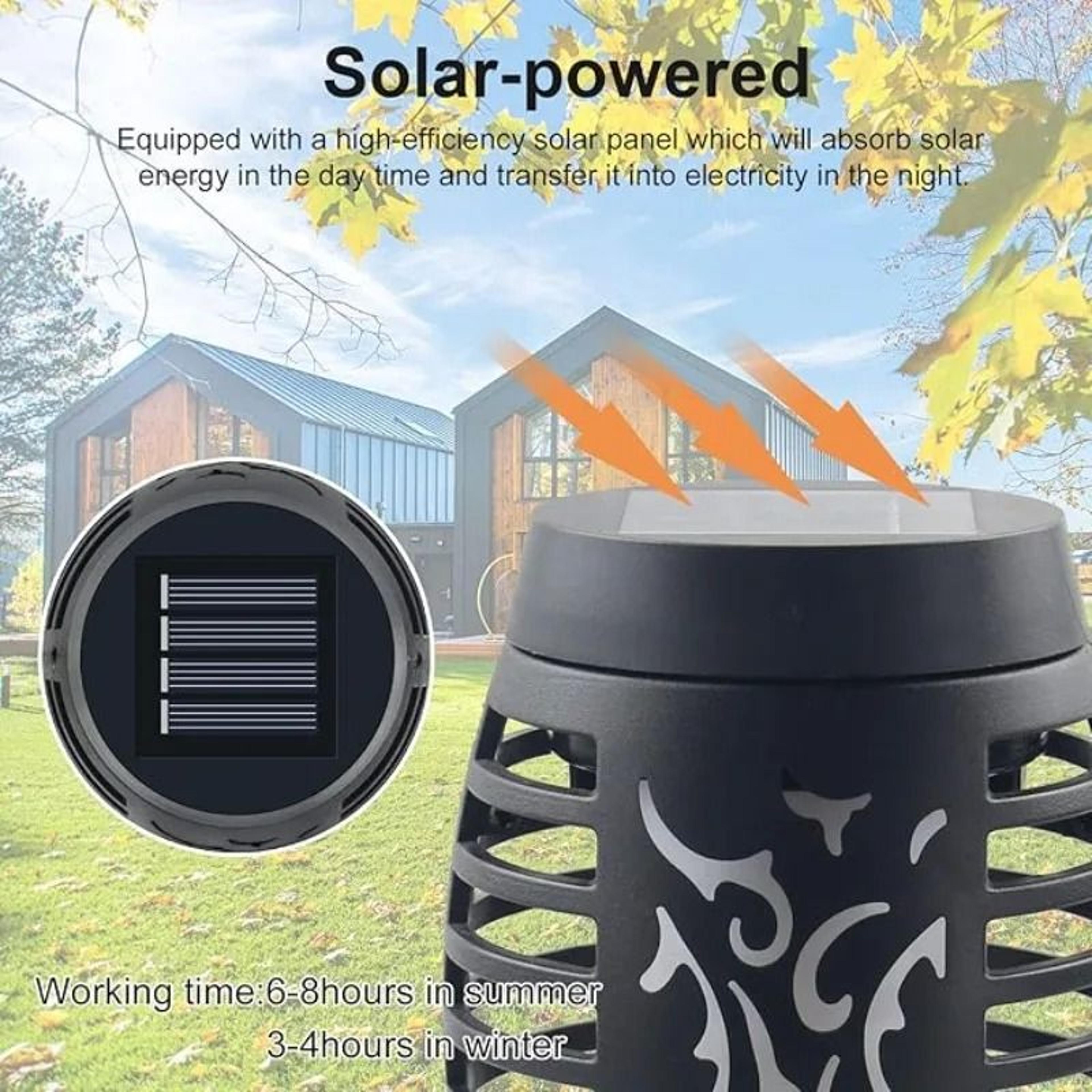 Solar Flashing Flame Outdoor Torch Light 1