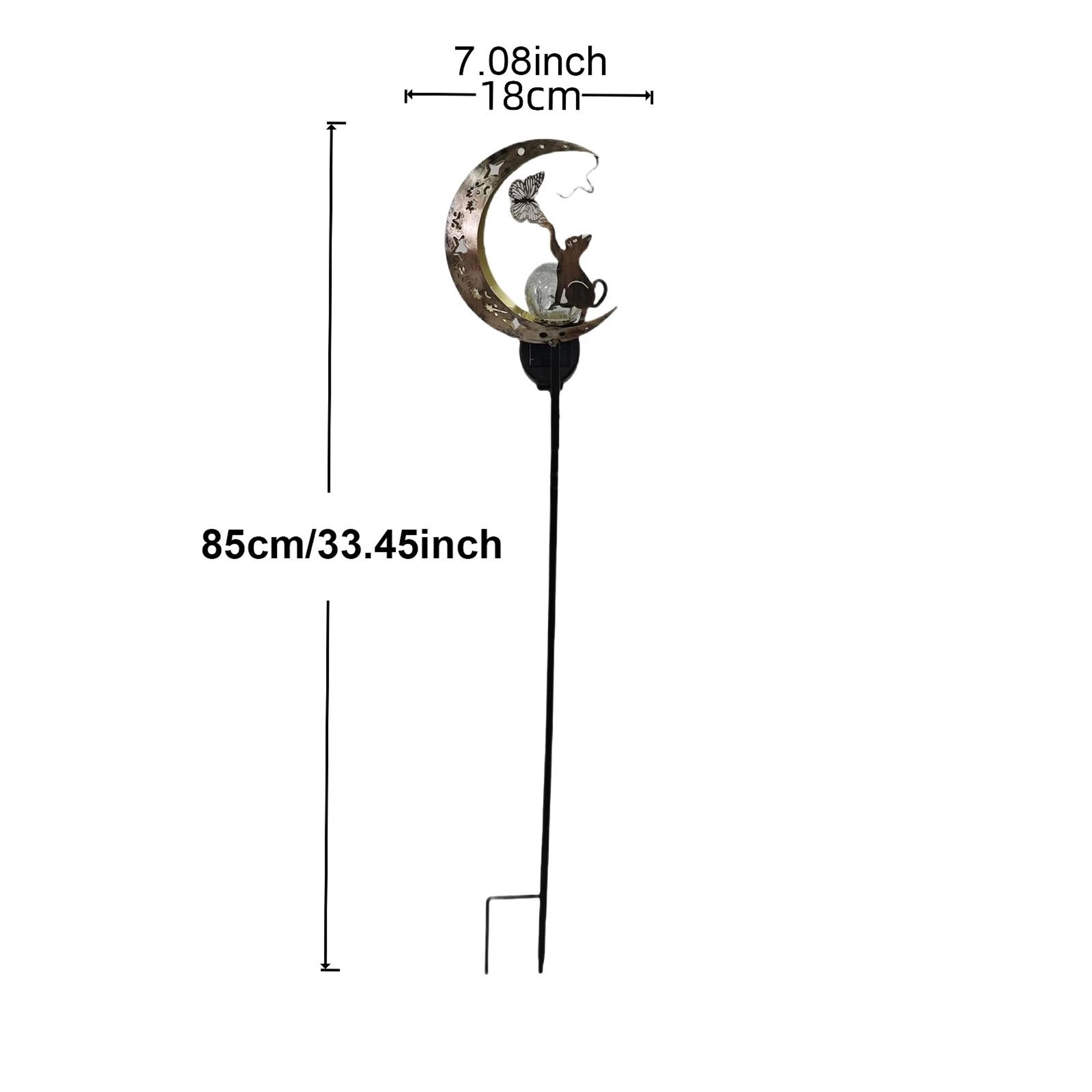 Solar Cat Paw  Butterfly Celestial Garden Light 5