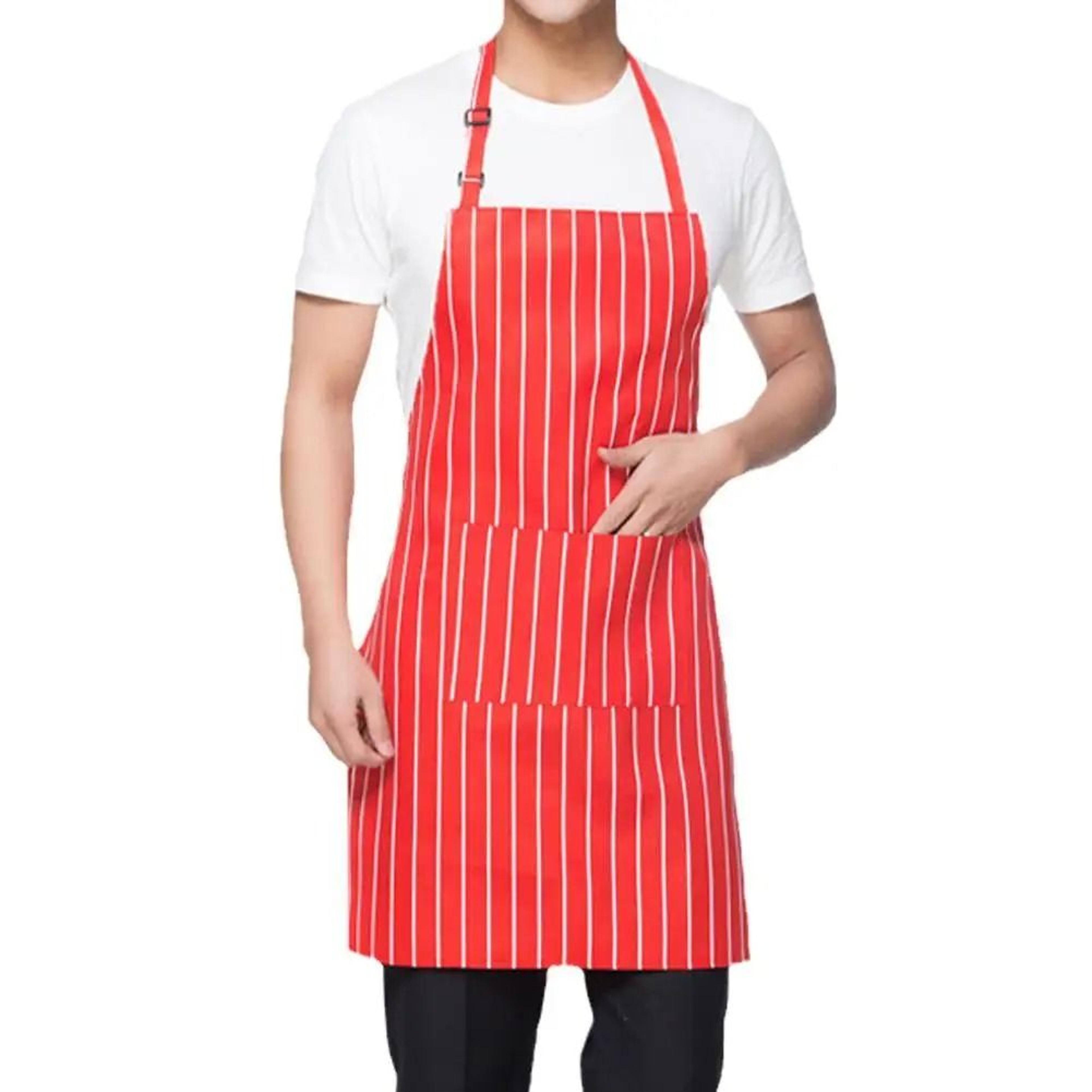 Halterneck Chef  Catering Apron With Dual Storage 4