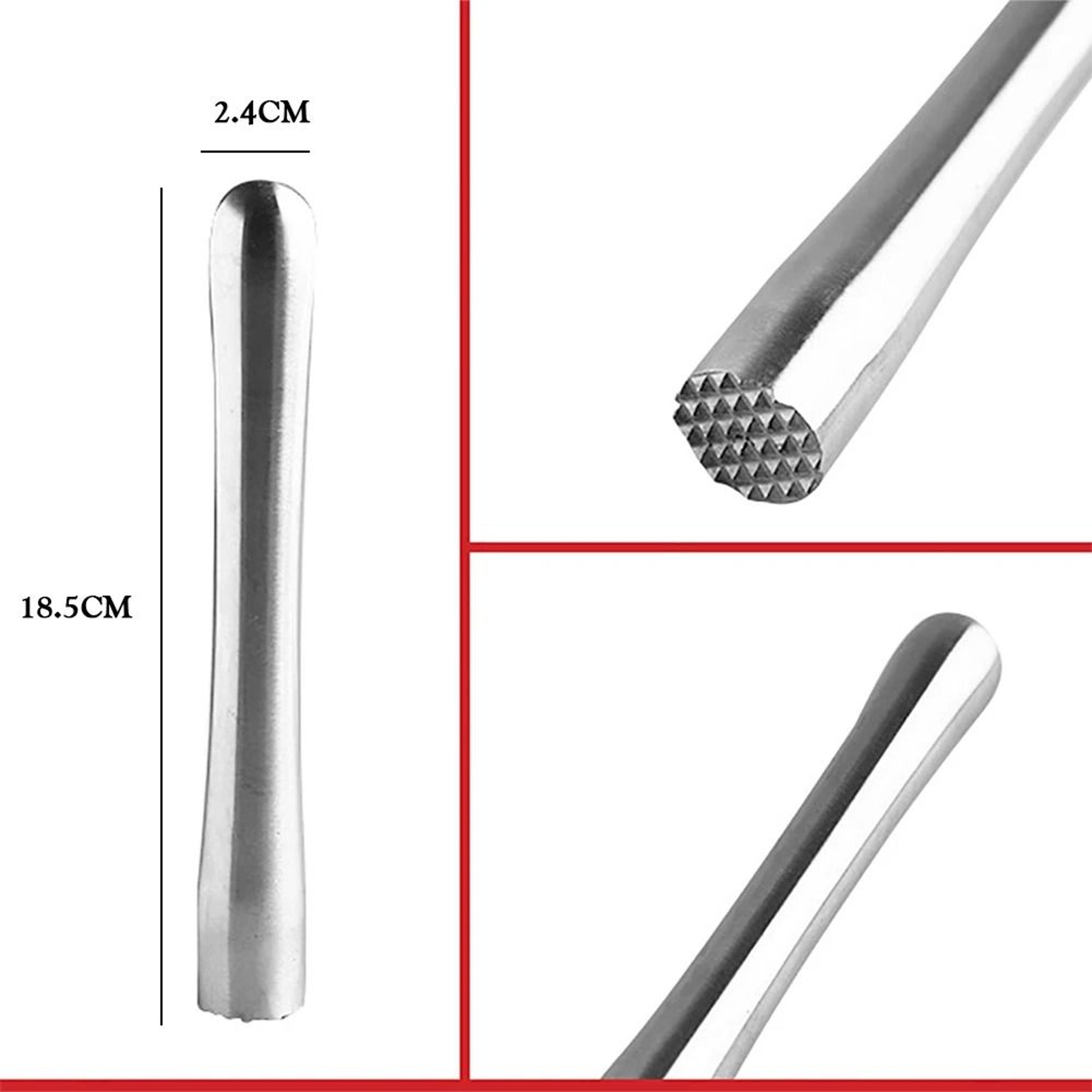 Stainless Steel Cocktail Muddler  Mixing Tool 6