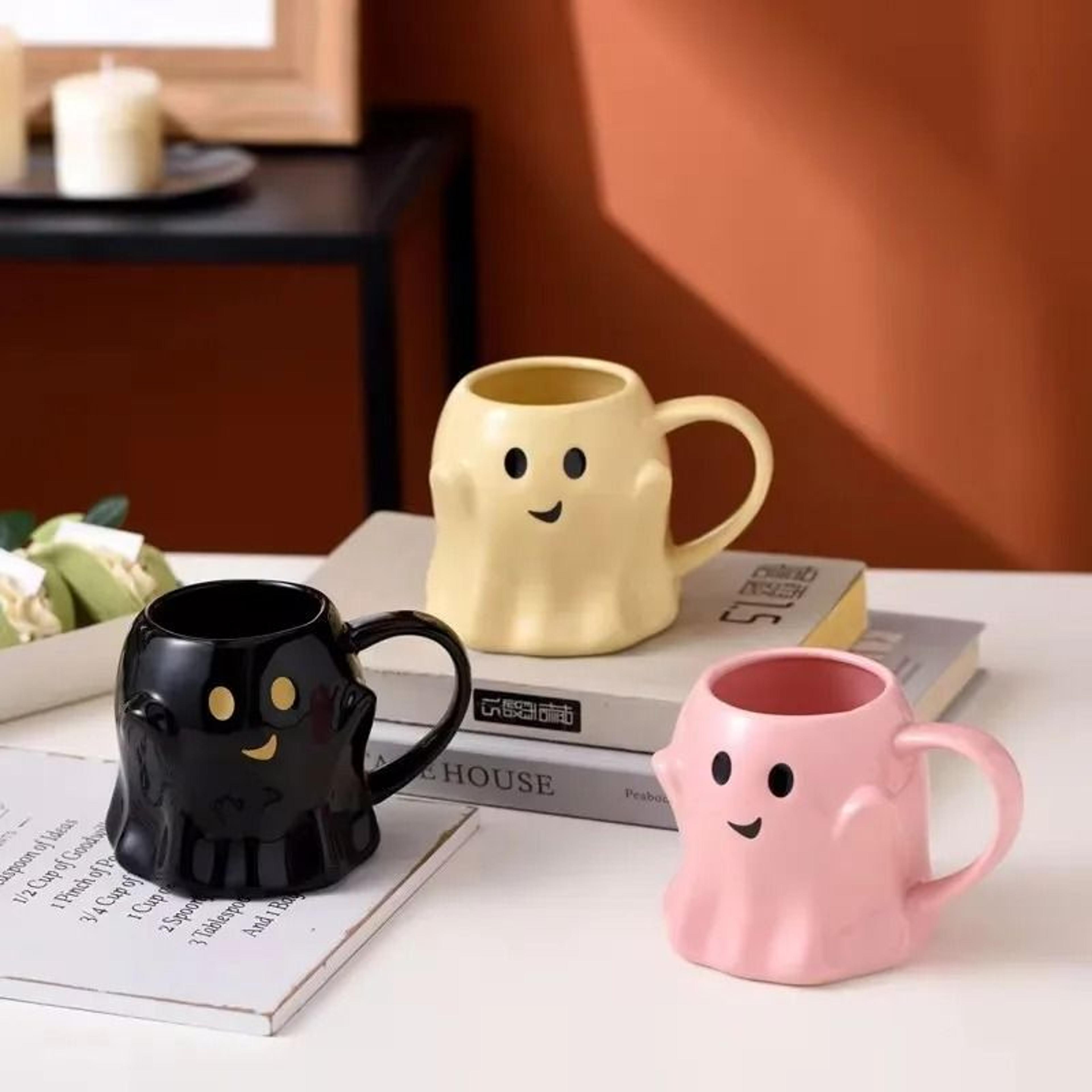 Creative Cartoon Elf  Ghost Holiday Ceramic Mug 5