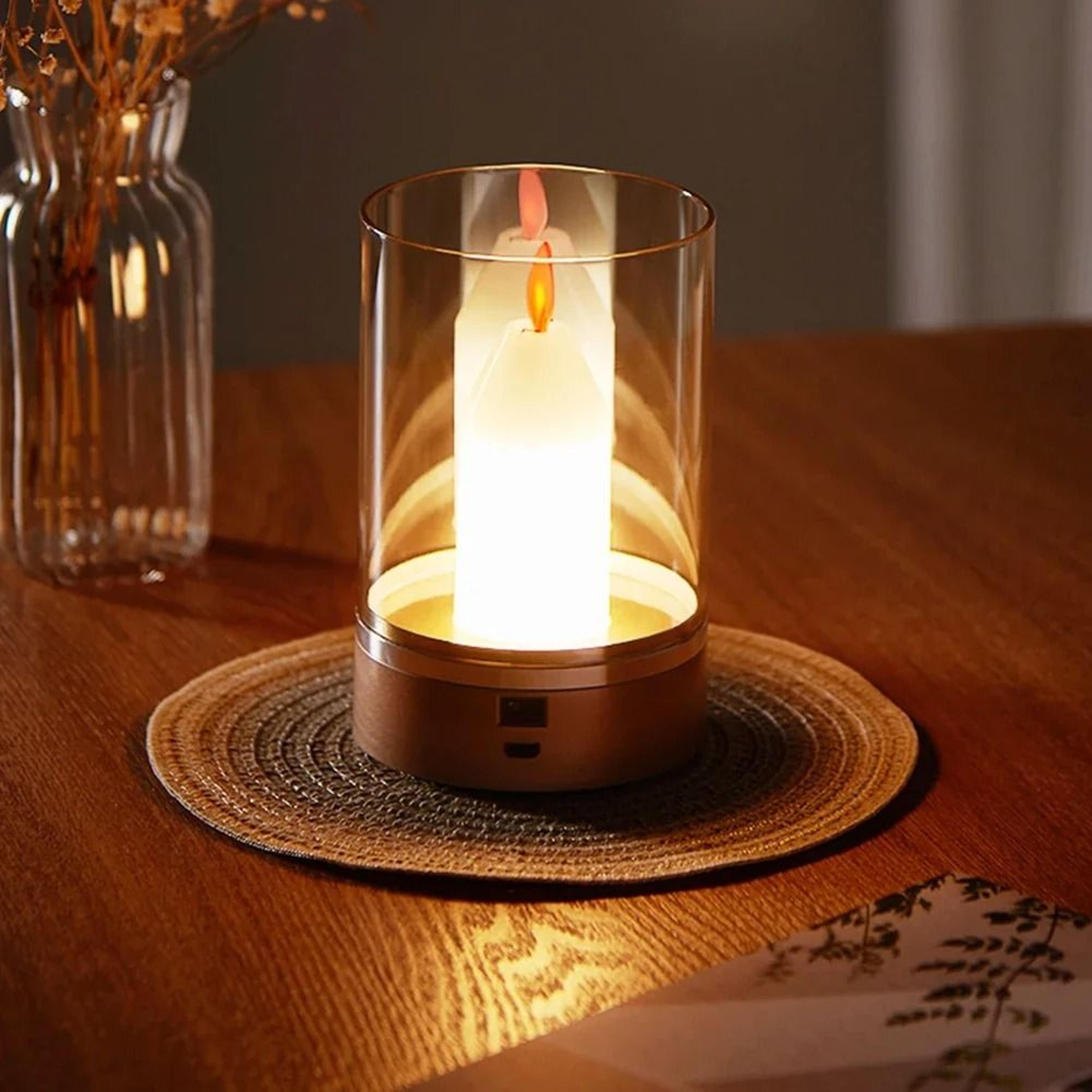 Intelligent Candlelight Atmosphere PIR Motion Sensor LED Night Light 5