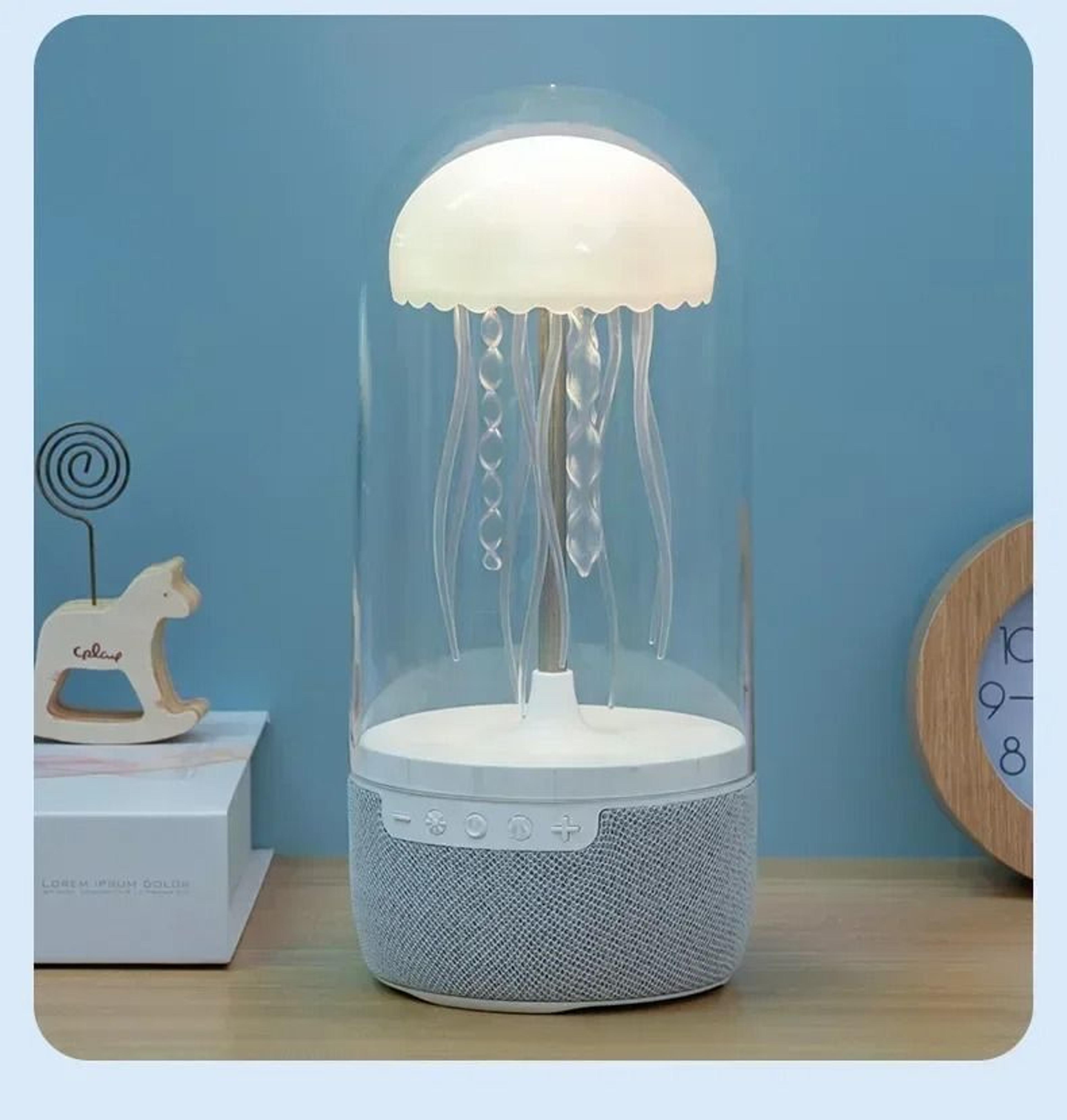 Creative Colorful Jellyfish Lamp  Bluetooth Speaker 7