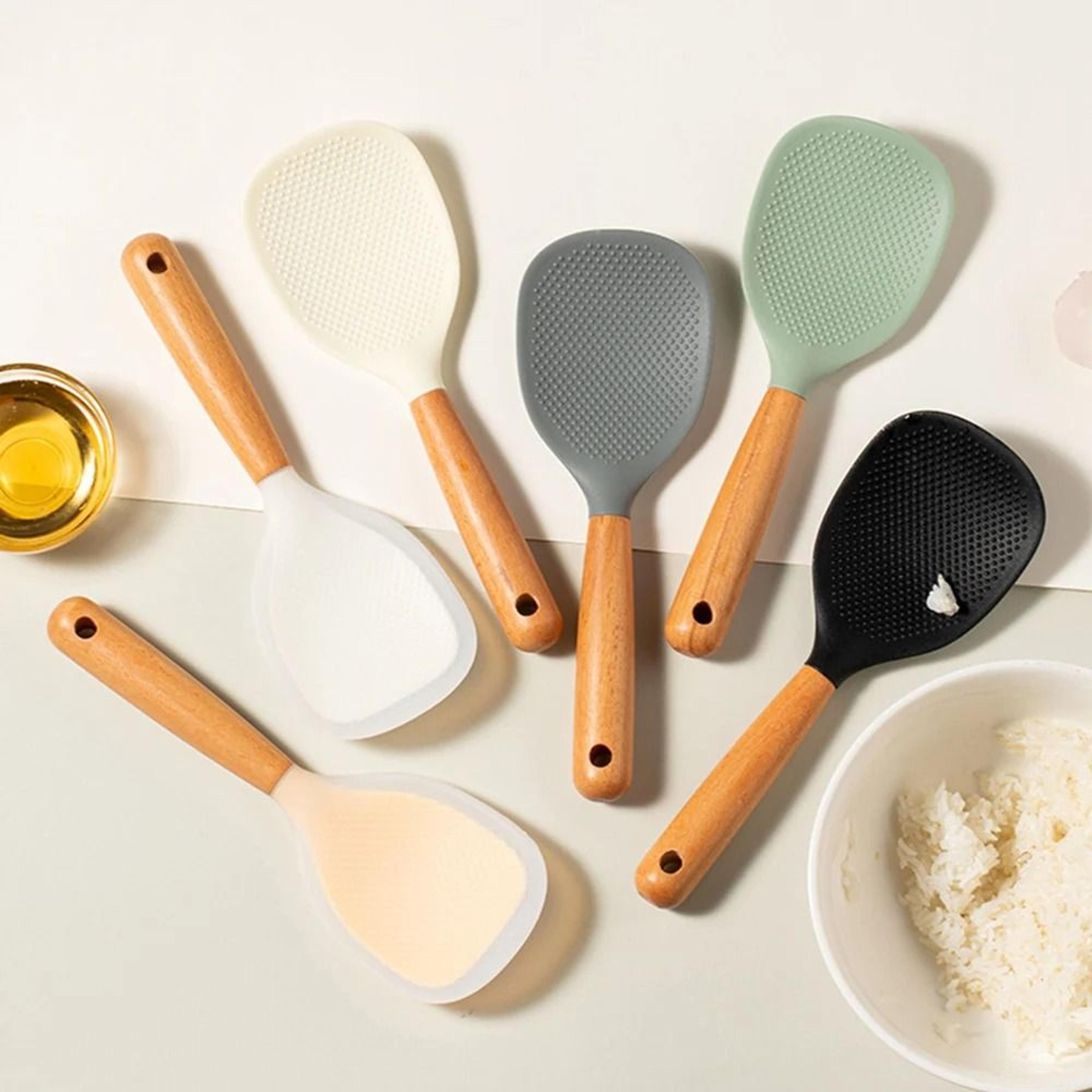 Silicone HeatResistant Rice Shovel  Kitchen Tool 0