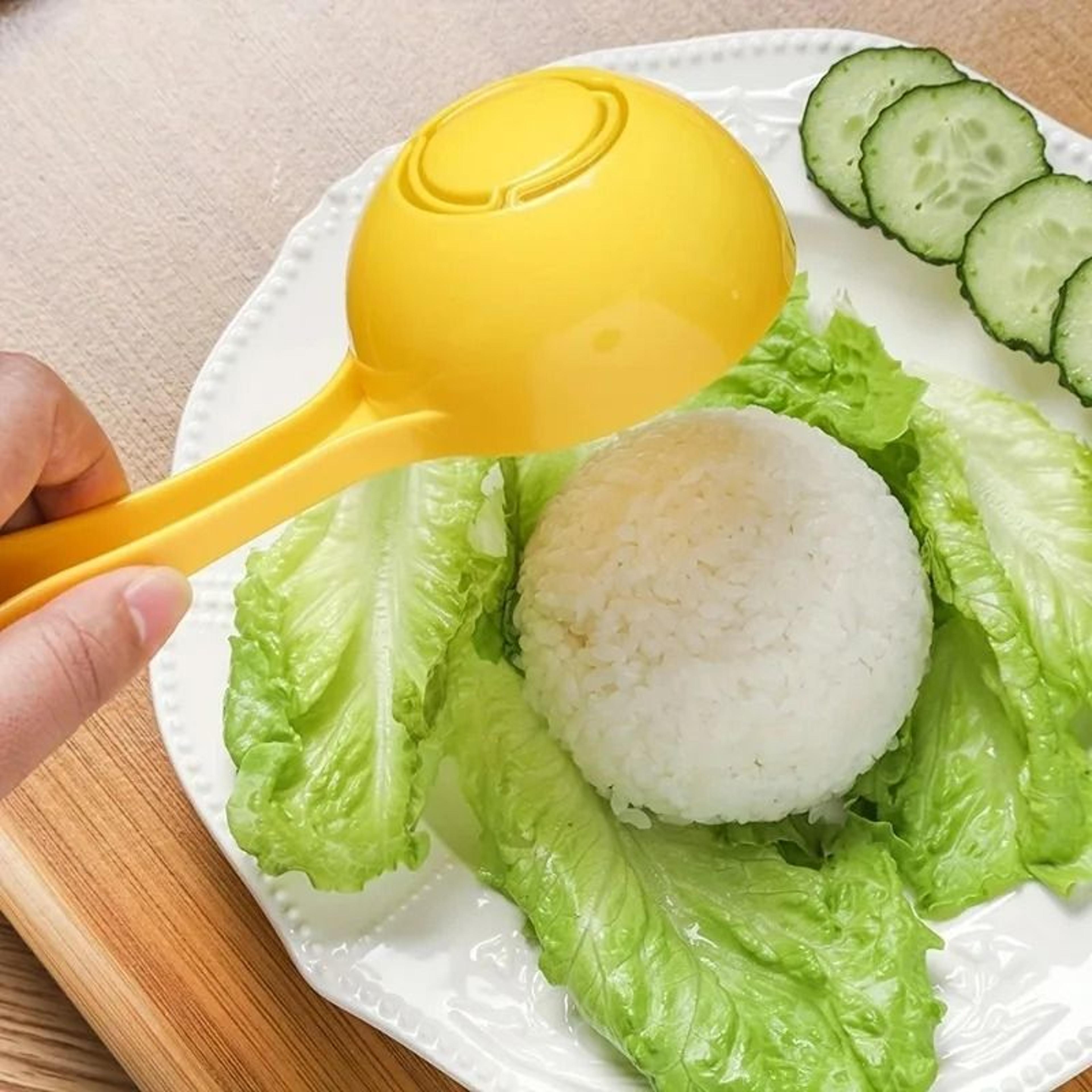 NonStick Rice Ball Mold  Creative Serving Spoon 1