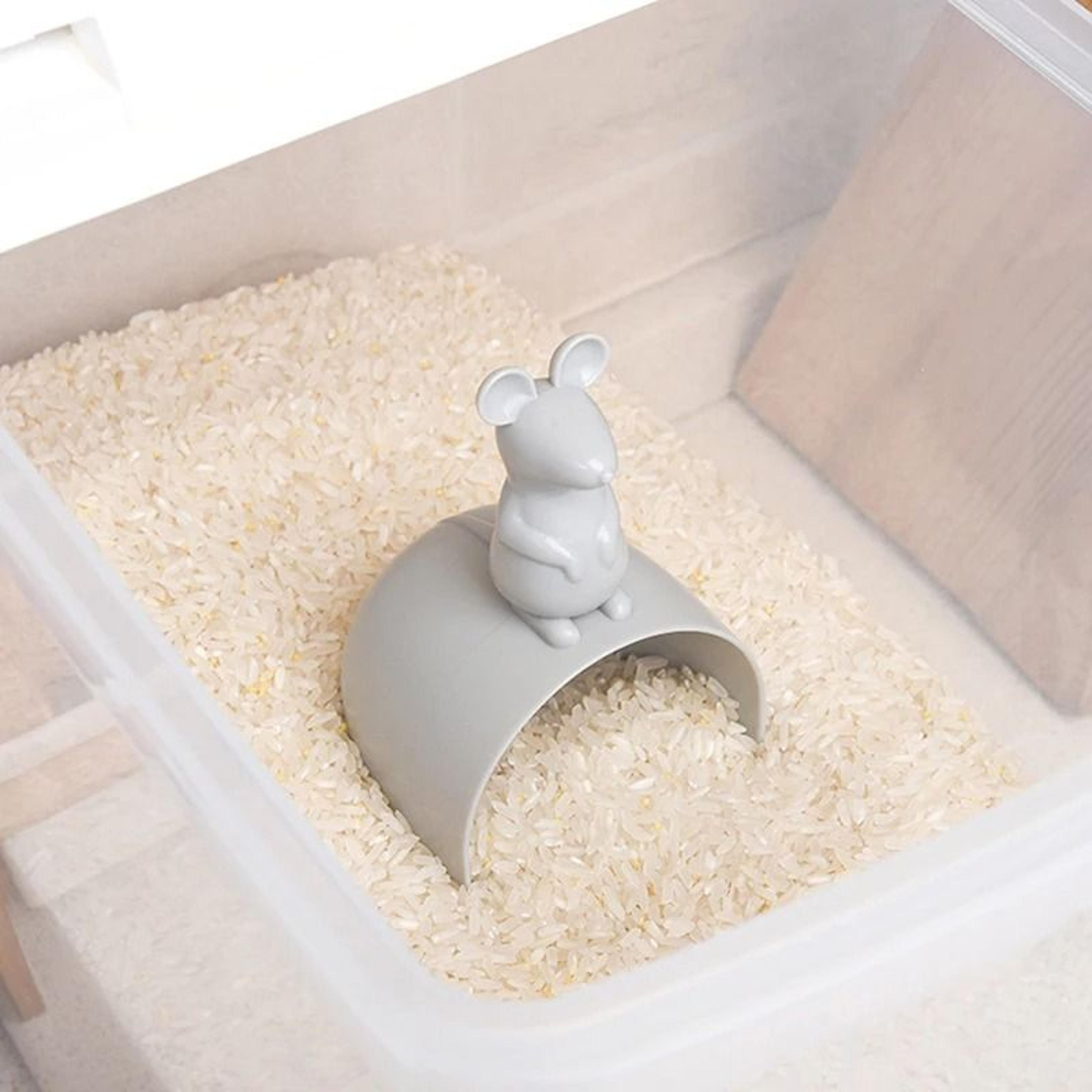 Mouse Shape Measuring Rice Scoop  Kitchen Shovel 2