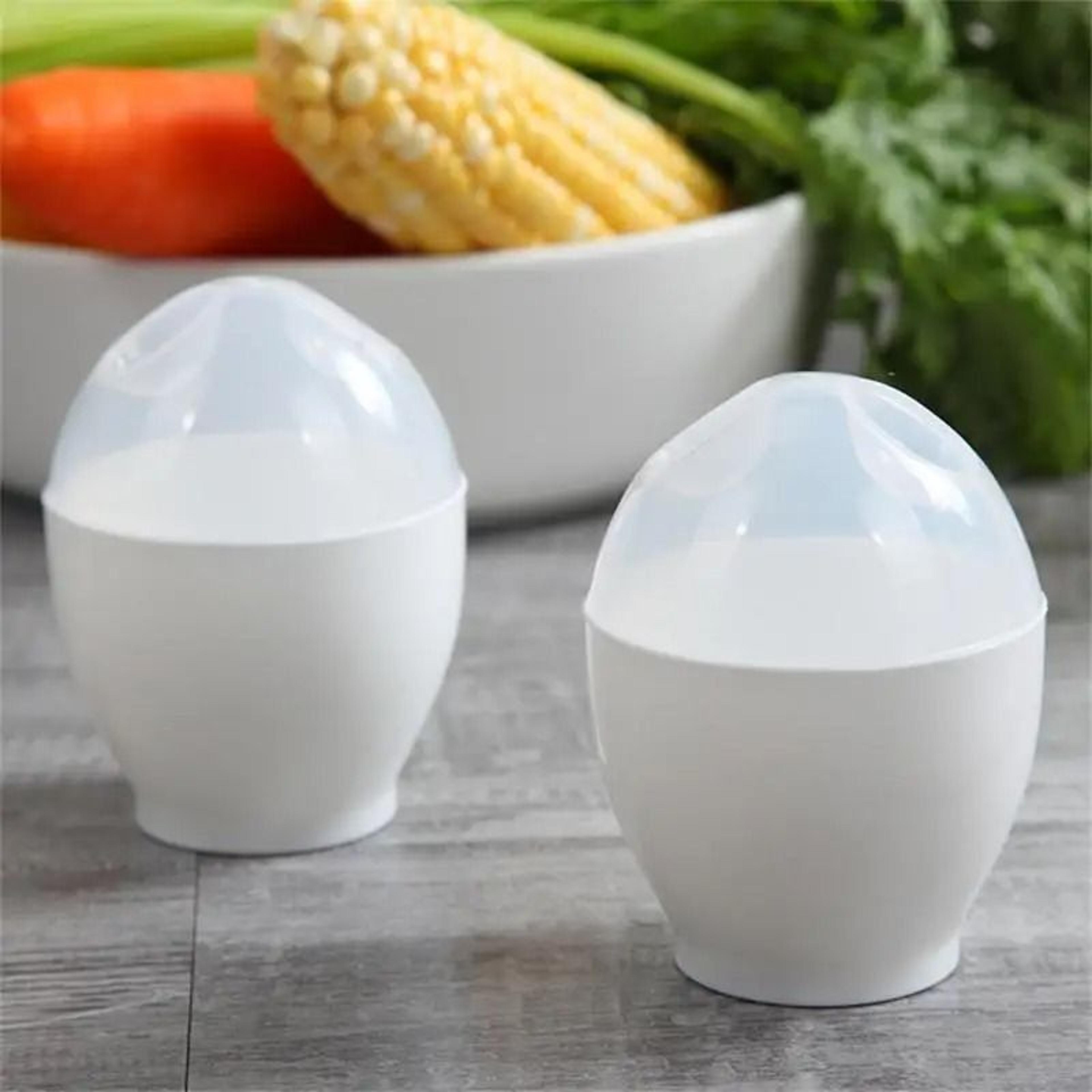 DualUnit Microwave Egg Steamer  Nutritious Breakfast Kit 0