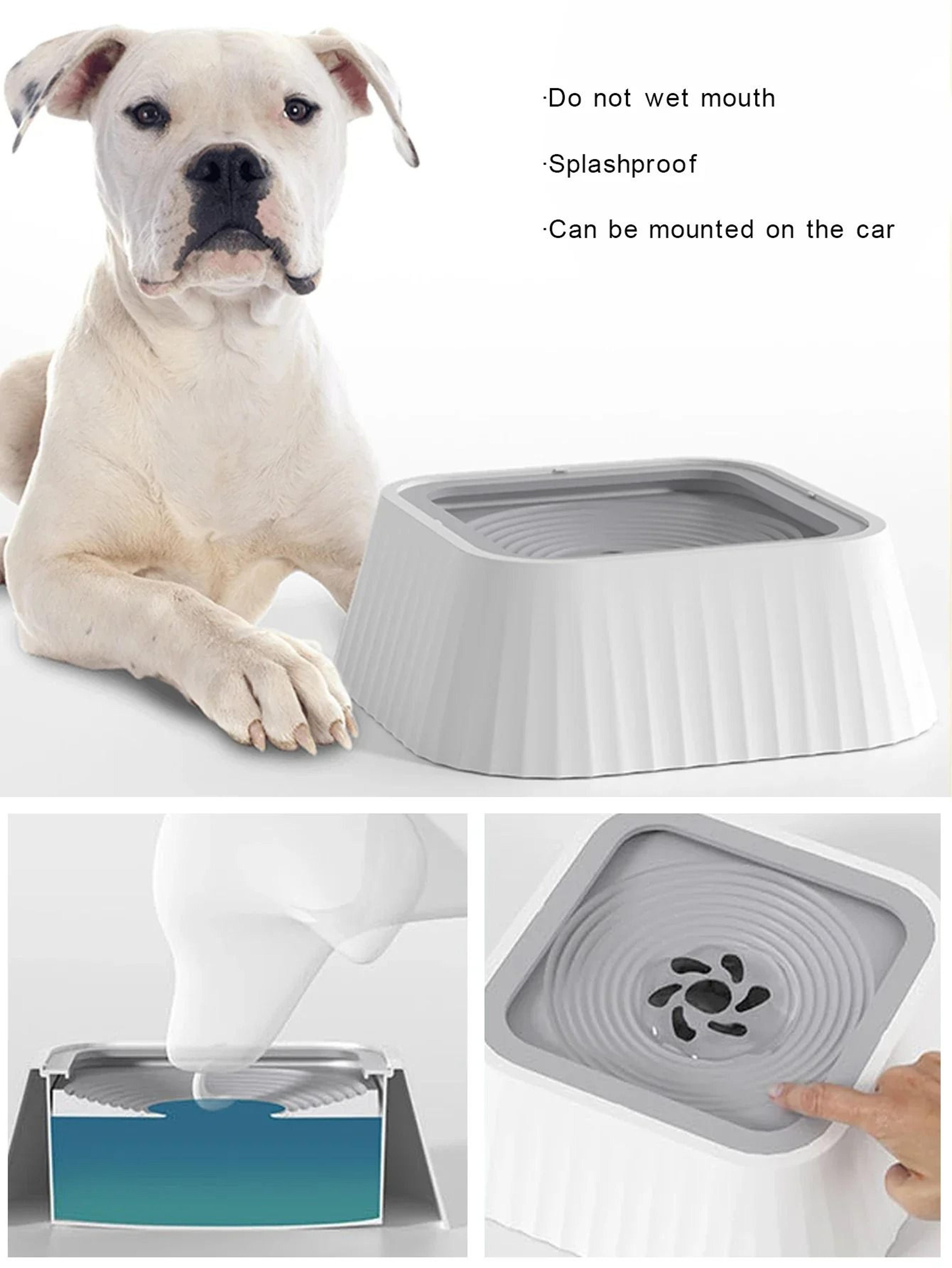 AntiSplash Floating Pet Water Fountain 4