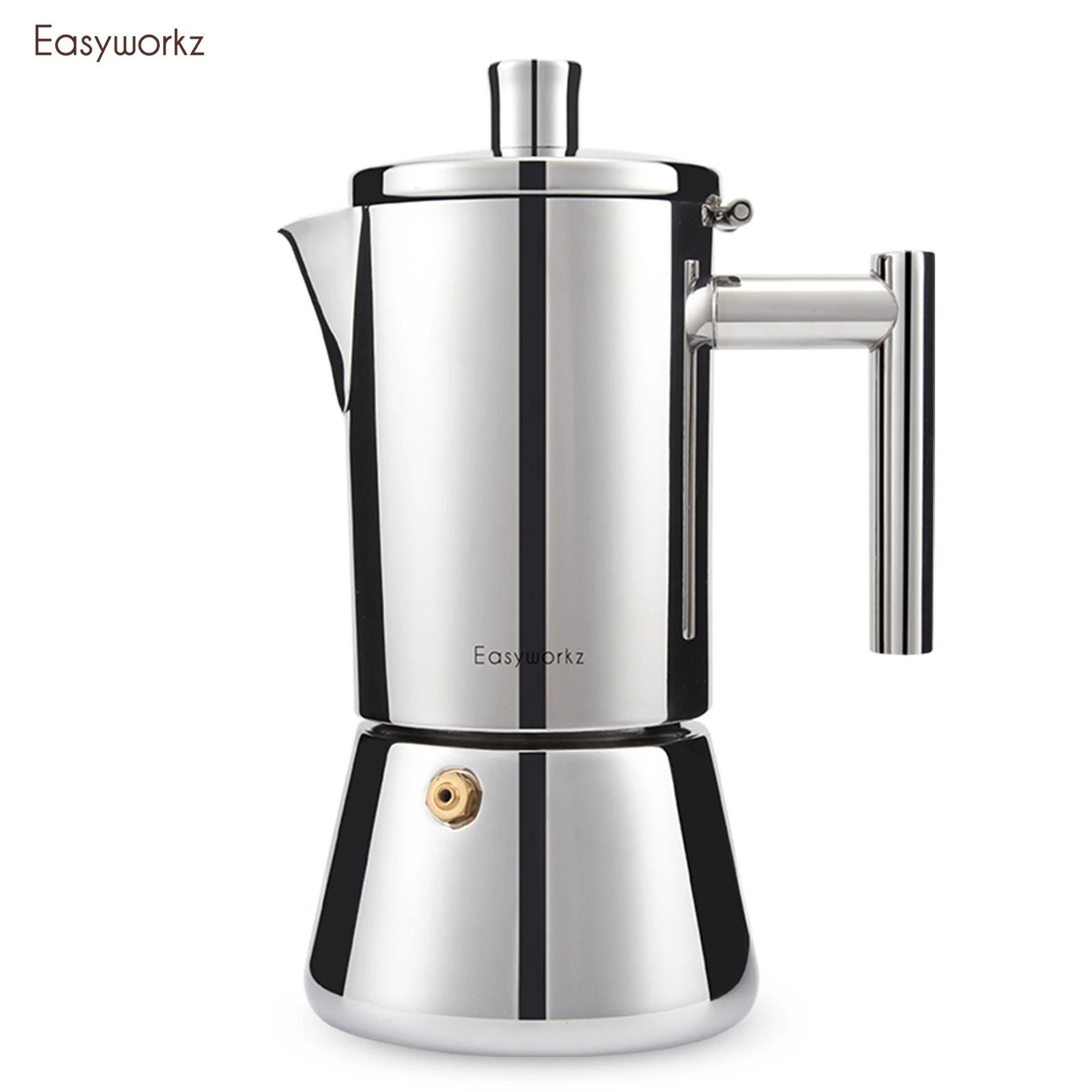 stovetop espresso maker – stainless steel italian coffee maker
