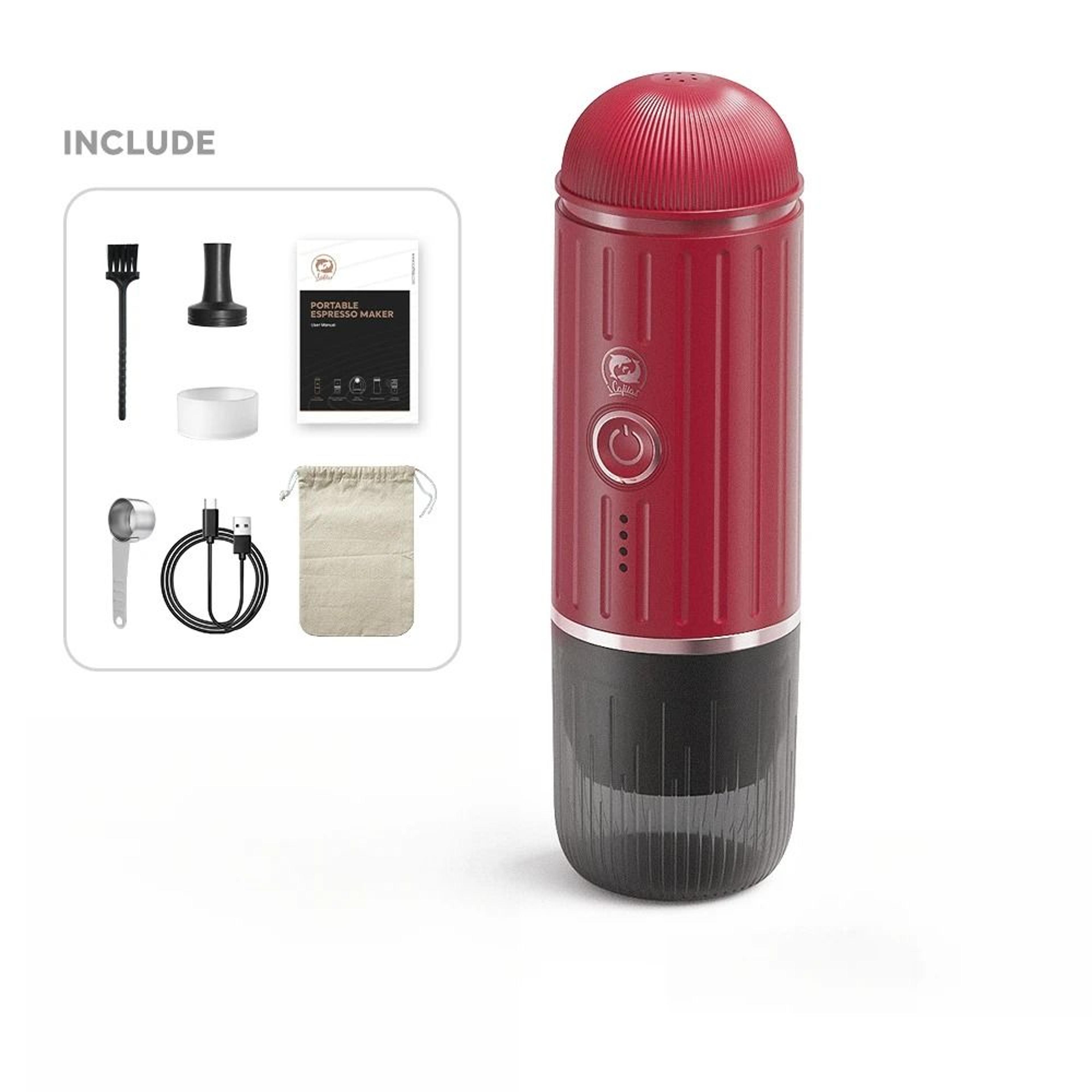 Portable Wireless Heating Espresso Machine  Rechargeable Travel Coffee Maker 7