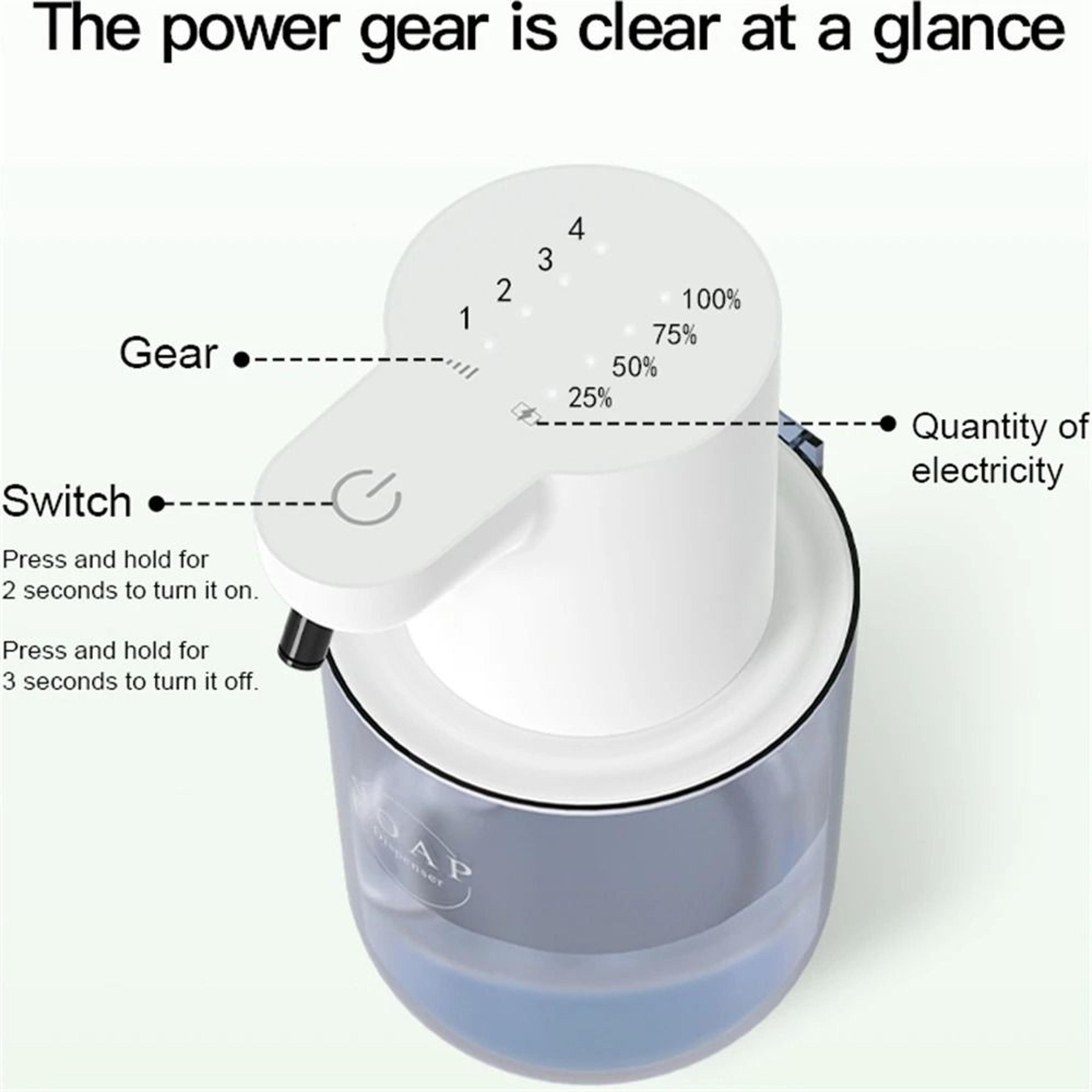 Intelligent Touchless Soap Dispenser  4Gear Automatic Foam Sensor 4