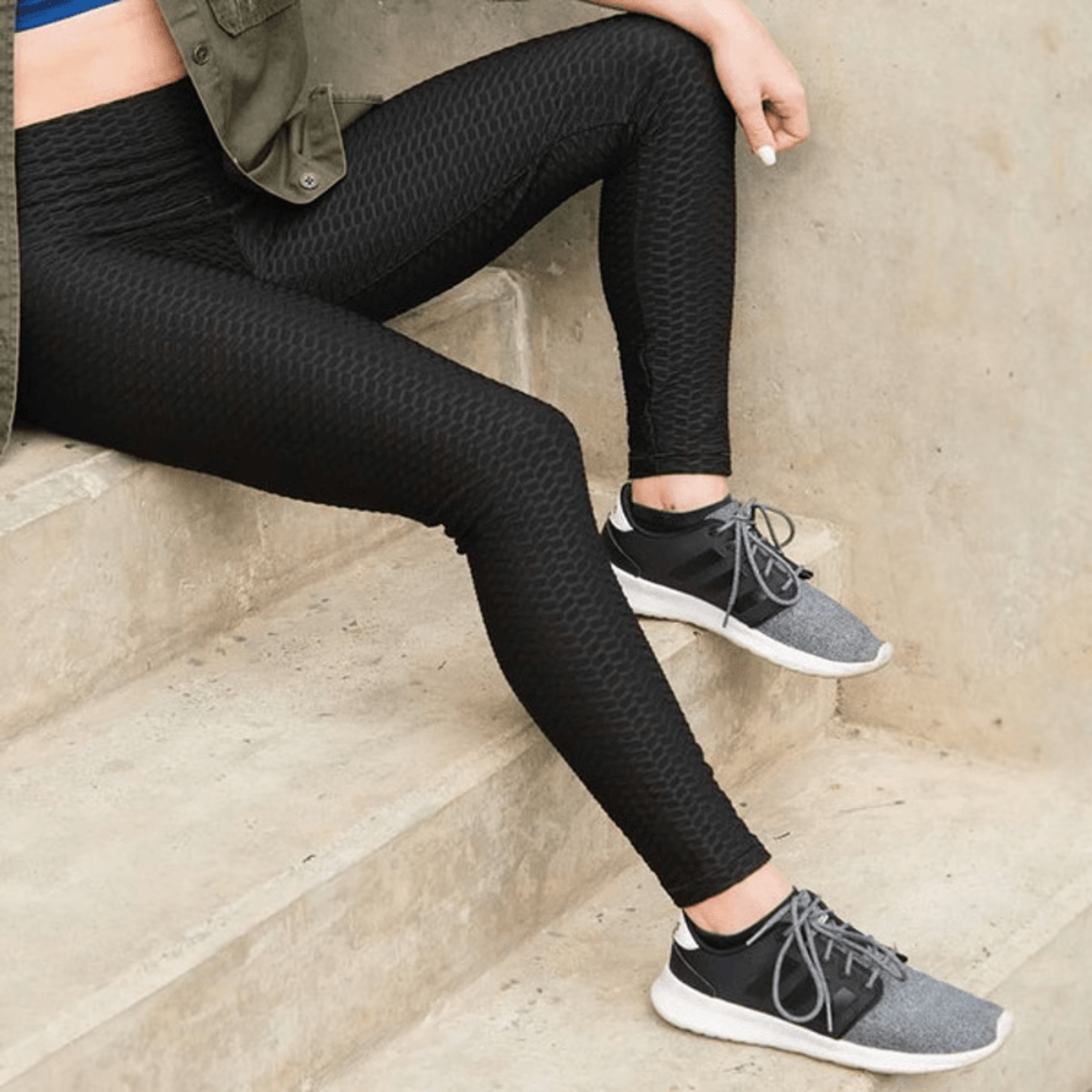 Peach Lift Compression Leggings  AntiCellulite Scrunch Butt Yoga Pants For Women 1