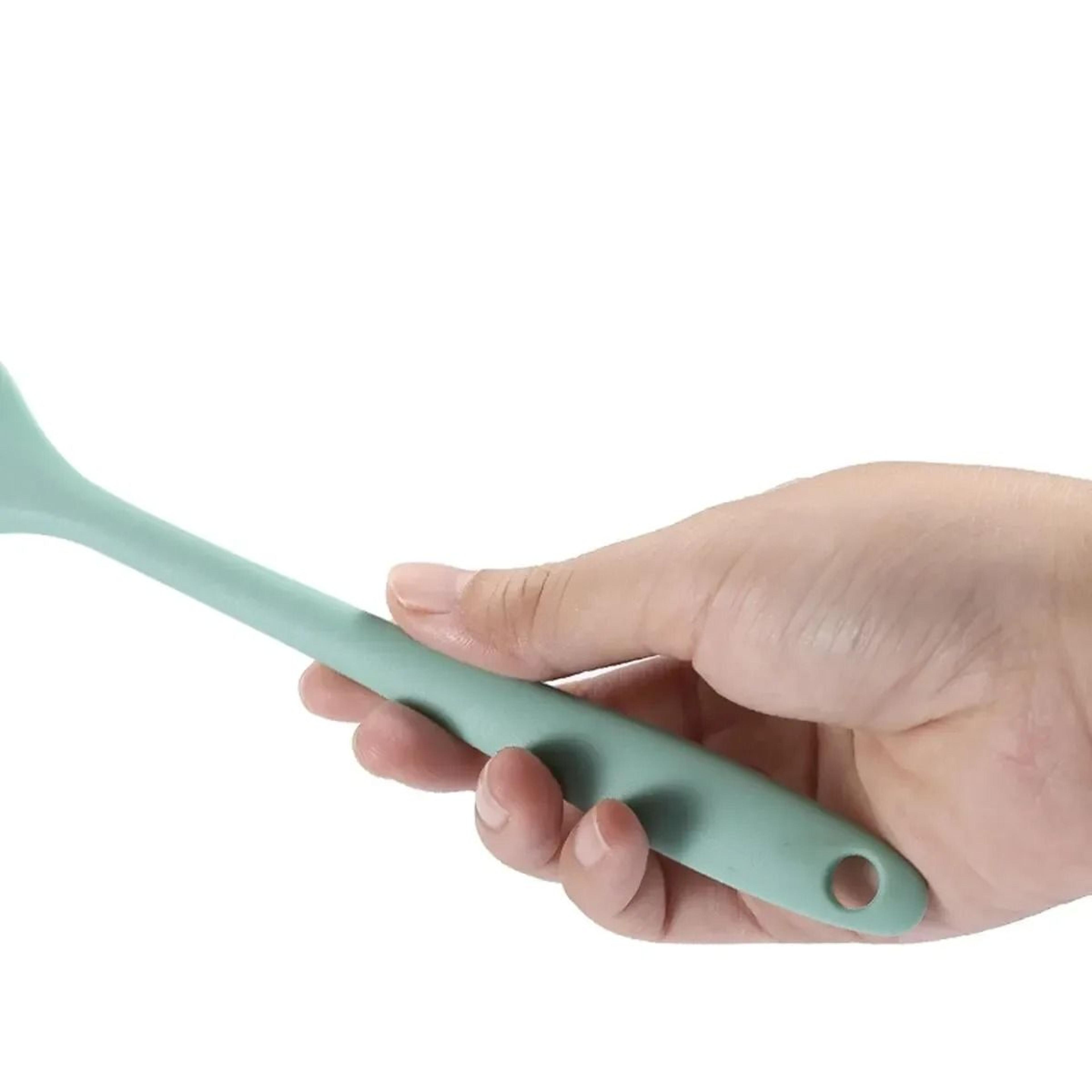 HighTemperature Integrated Silicone Scraper  Seamless Cake Smoothing  Baking Tool 3