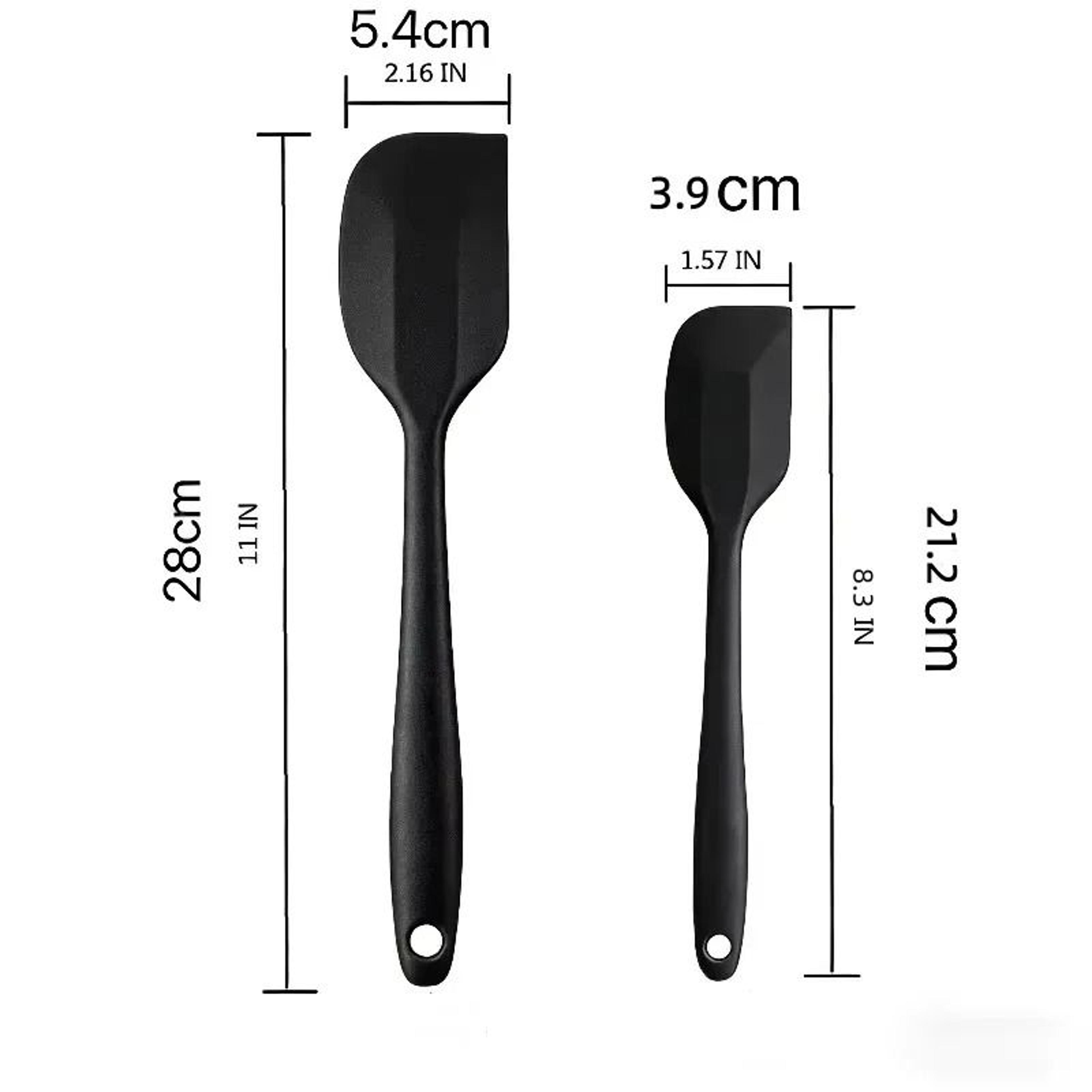 HighTemperature Integrated Silicone Scraper  Seamless Cake Smoothing  Baking Tool 6