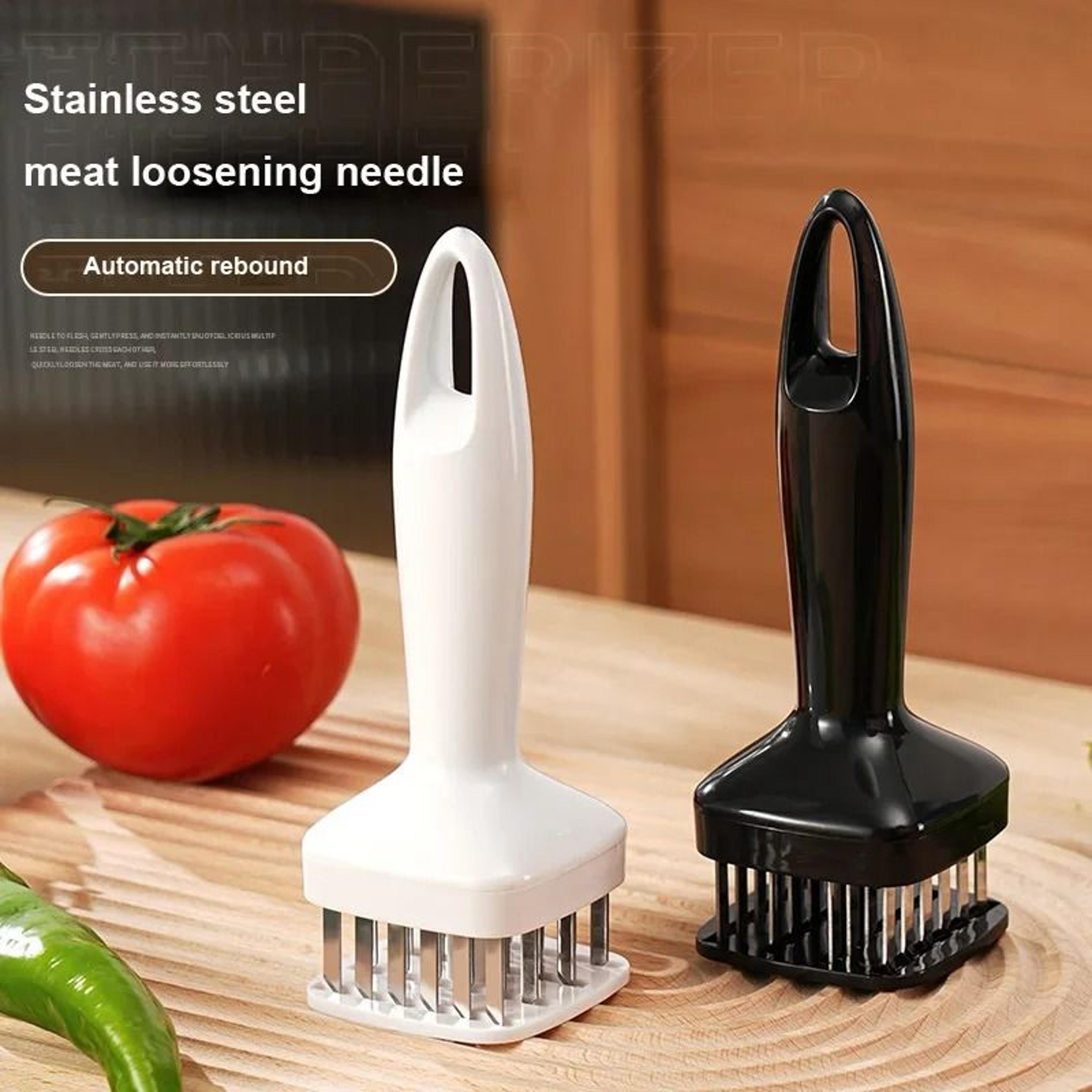 24Needle Meat Tenderizer  Automatic Rebound Steak Puncture Device 1