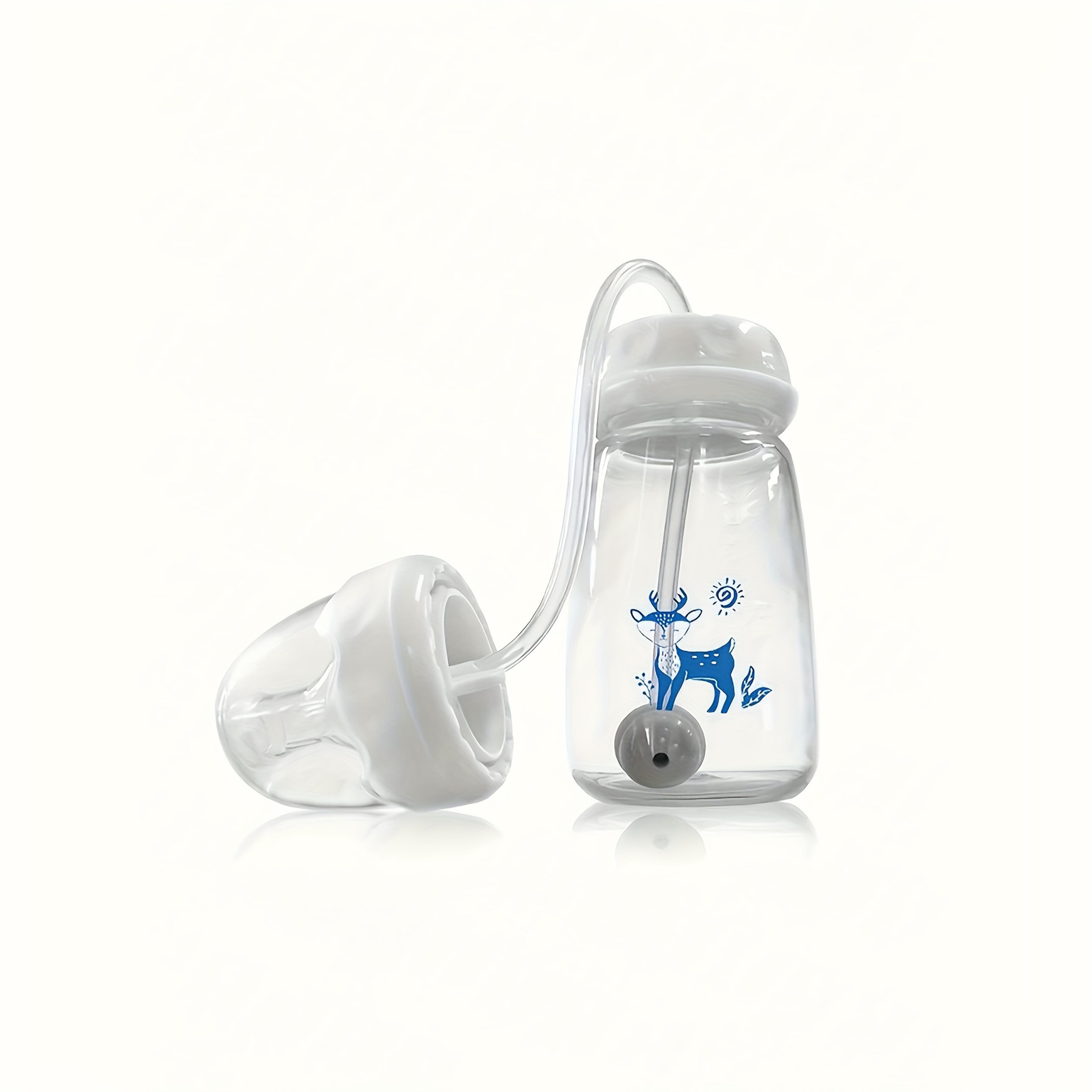 Self Feeding Baby Bottle Set For Hands Free Feeding And Baby Independence Support 4