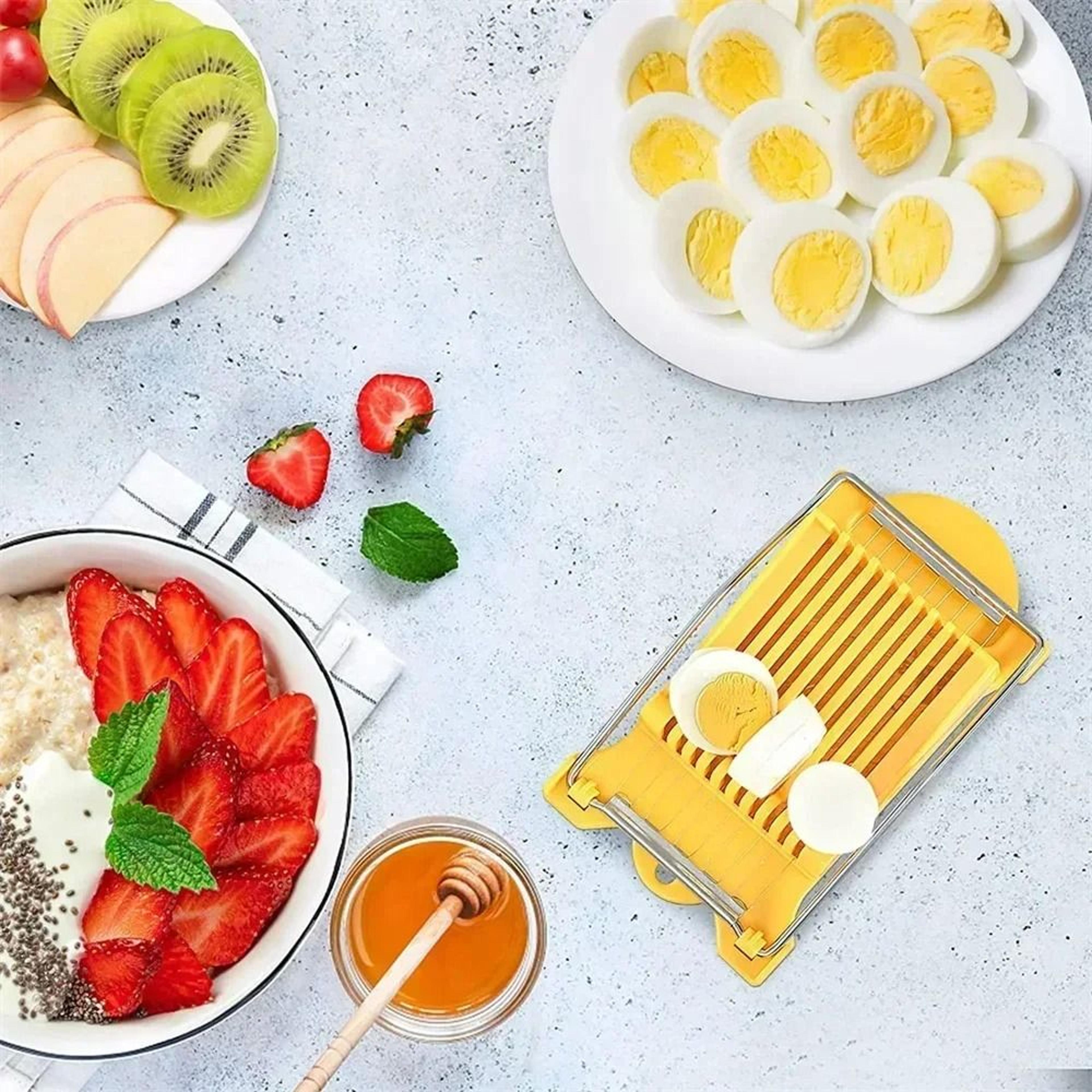 Stainless Steel MultiSlicer  Versatile Kitchen Strip Cutter  Divider 2