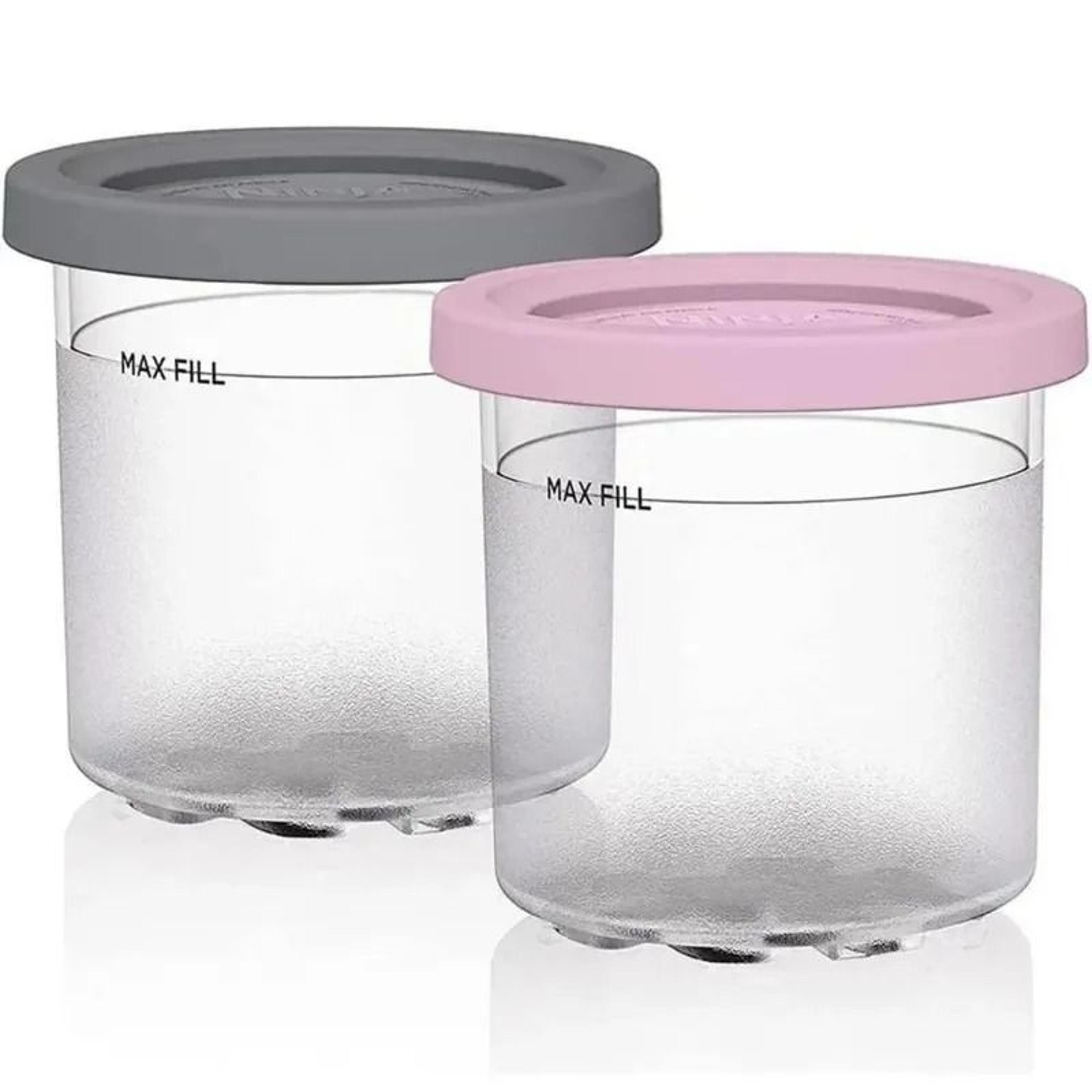 Ice Cream Storage Jars  DoubleWall Insulated Cups With Airtight Sealed Lids 7
