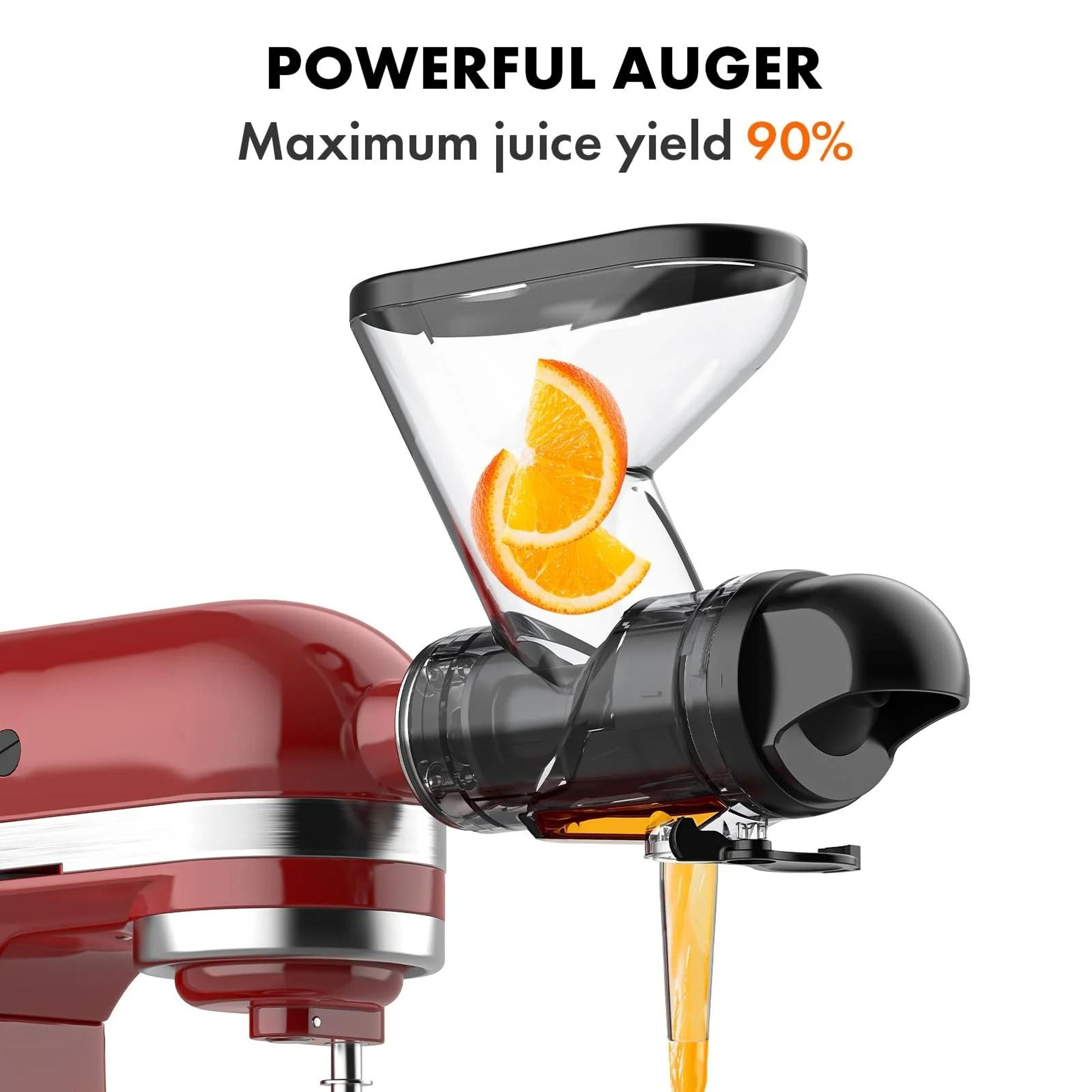 Masticating Juicer Attachment  Slow Cold Press Juicer For Stand Mixers 2